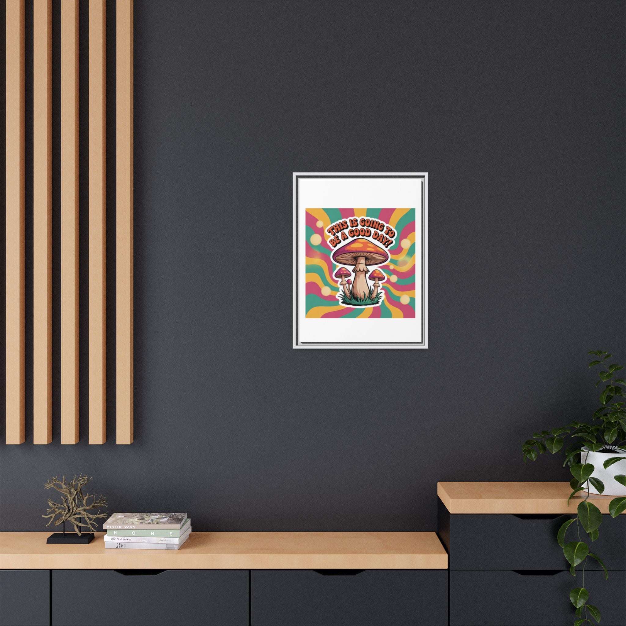 Colorful Framed Canvas Art - "This Is Going To Be A Good Day!" - Positive Vibe Decor, Wall Art for Home, Gift for Friends, Happy Day [...]