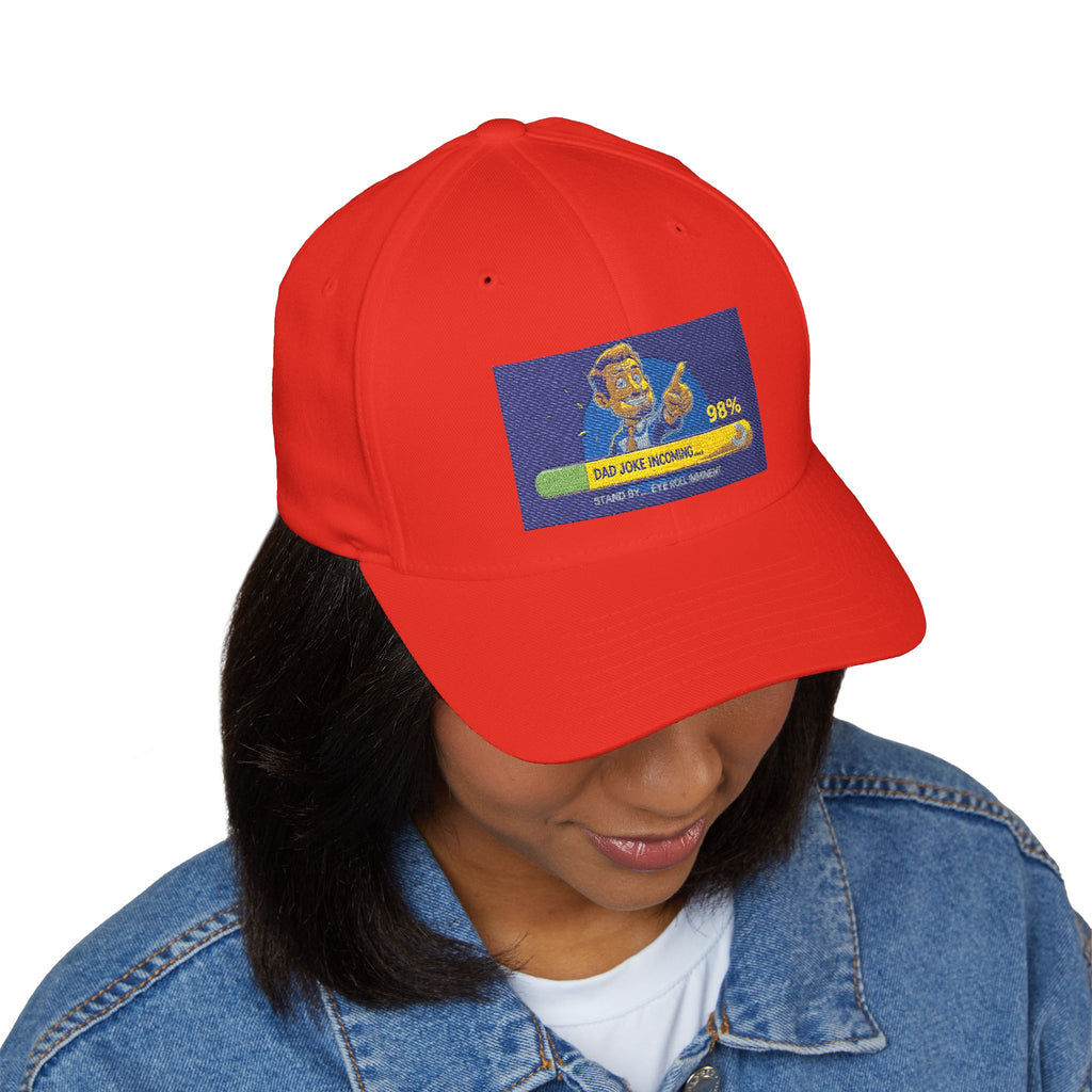 Embroidered Closed-Back Structured Cap - Trendy Apparel for Everyday Wear, Gifts for Him, Casual Style, Summer Accessory, Unique Design