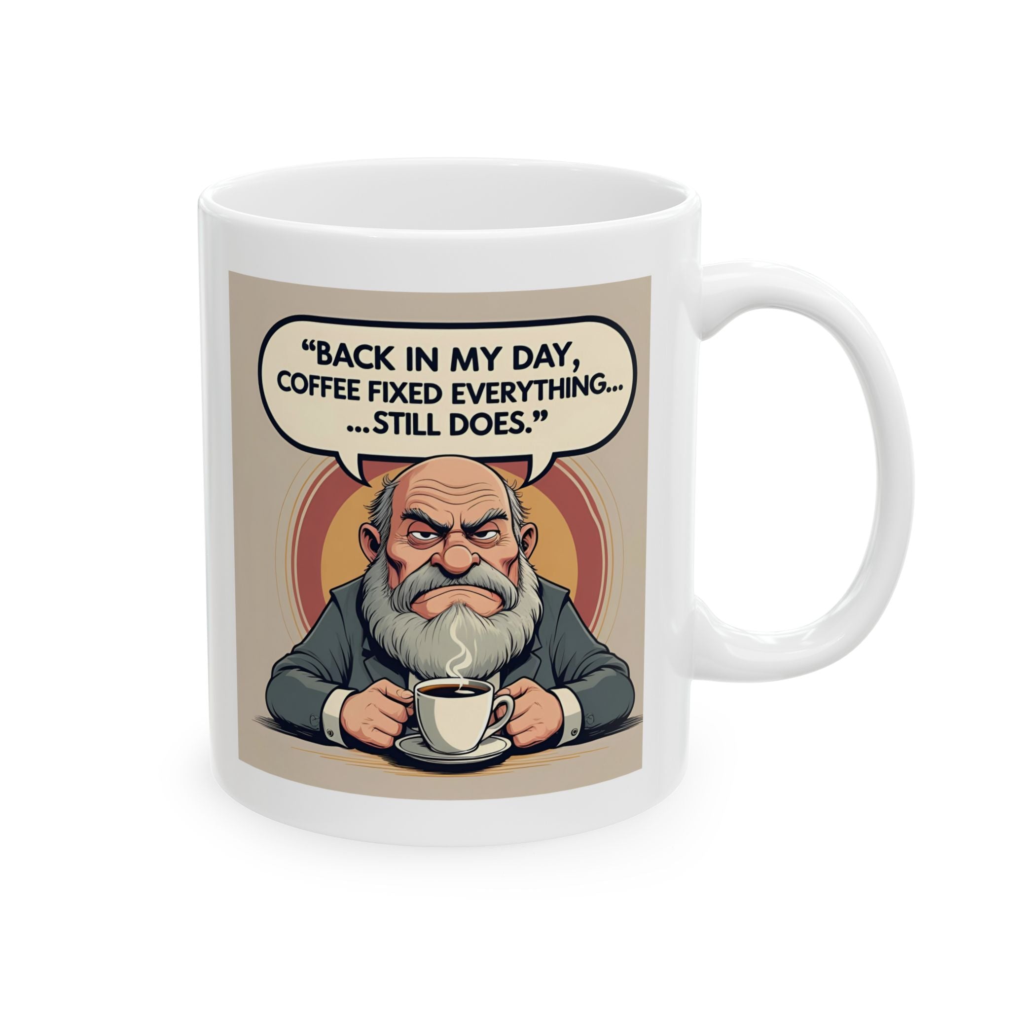 Funny Grandfather Coffee Mug - Ceramic Mug
