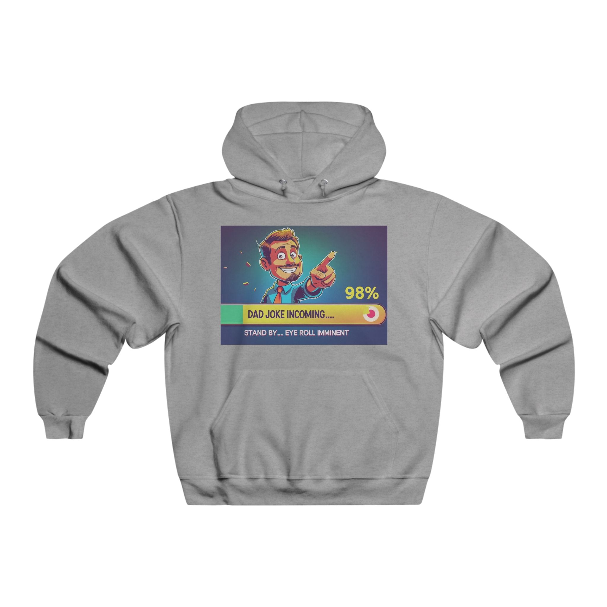 Funny Dad Joke Incoming Retro Gamer Sweatshirt - Perfect for Gaming Sessions, Gifts for Gamers, Casual Wear, Funny Sweatshirt, Unique Hoodie