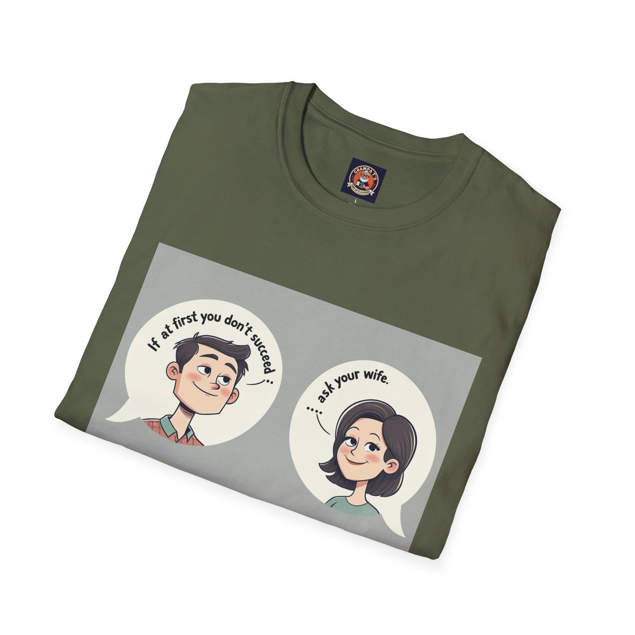 Playful Conversation T-Shirt, Funny Graphic Tee, Unisex Humor Shirt, Casual Wear, Gift for Friends, Quirky Outfit