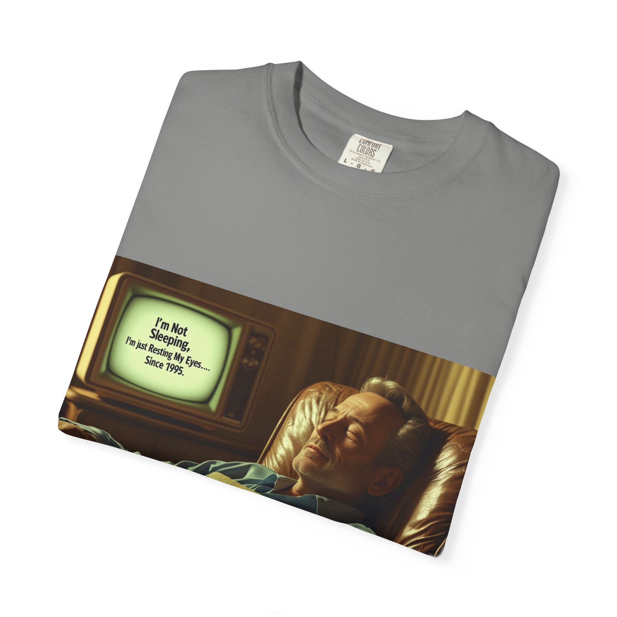 Vintage Humor Graphic Tee, Perfect for Relaxing, Gift for Couch Potatoes, Fun Statement T-Shirt, Father's Day, Casual Wear