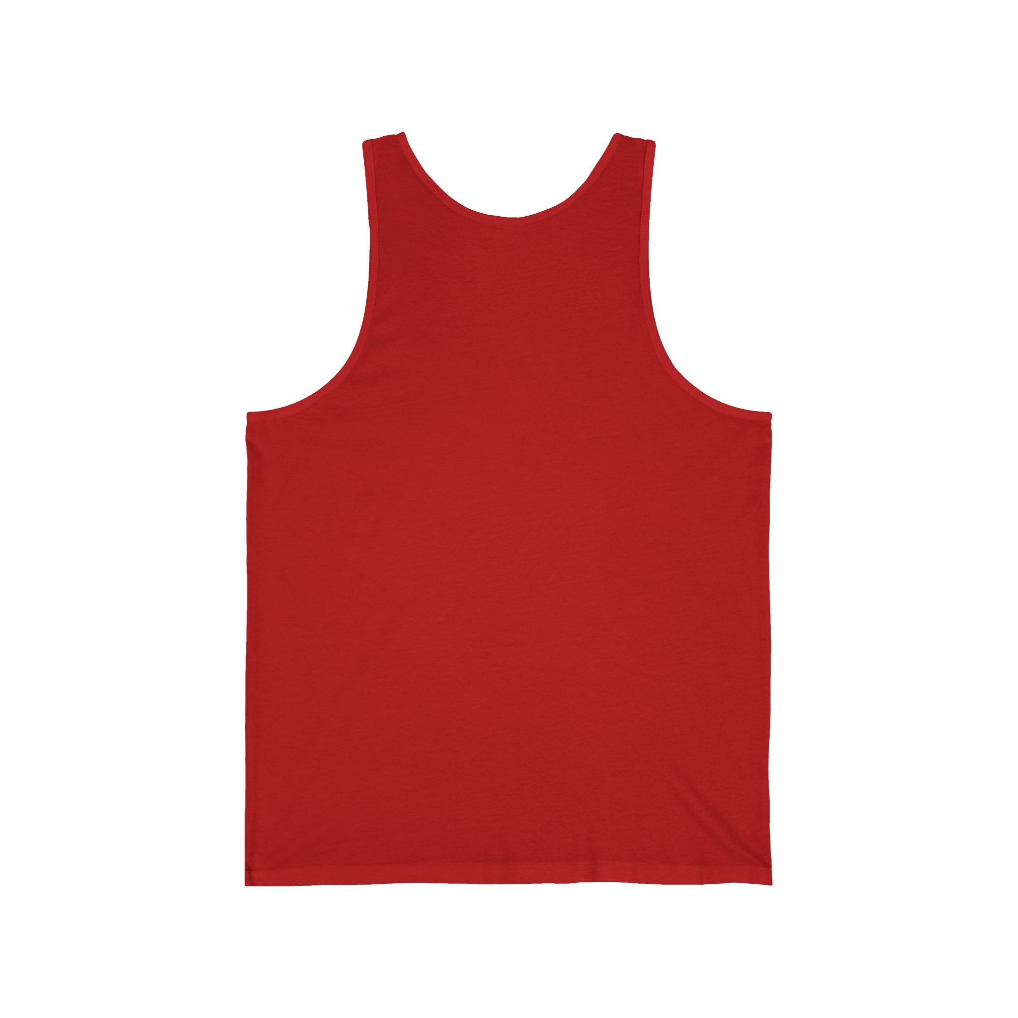 Fun Loving Unisex Jersey Tank featuring Colorful Dragon Design, Summer Apparel, Unique Gift, Fantasy Fanwear, Comfortable Everyday Wear