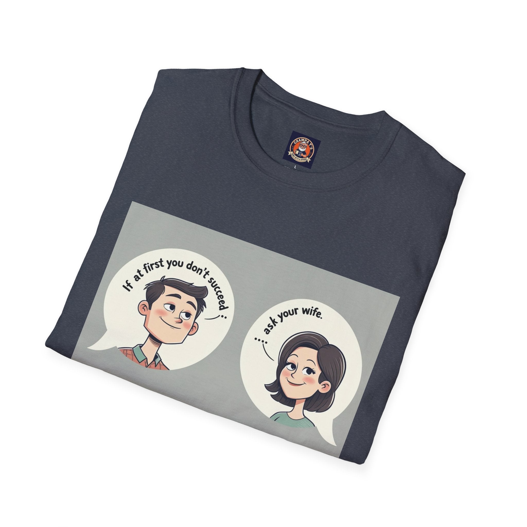 Playful Conversation T-Shirt, Funny Graphic Tee, Unisex Humor Shirt, Casual Wear, Gift for Friends, Quirky Outfit