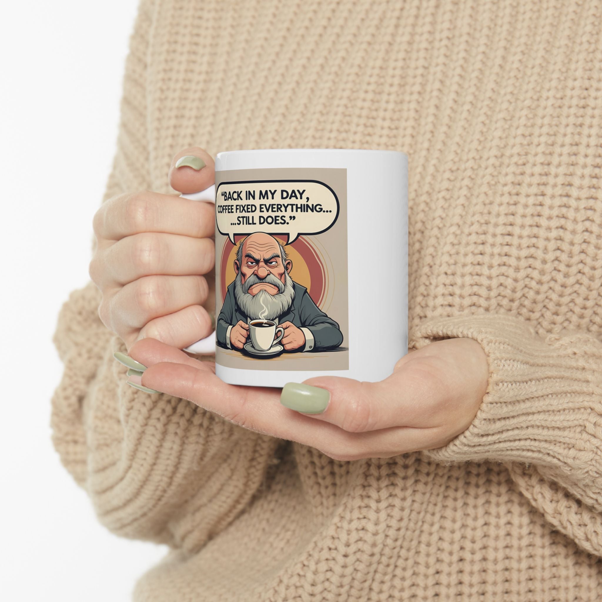 Funny Grandfather Coffee Mug - Ceramic Mug