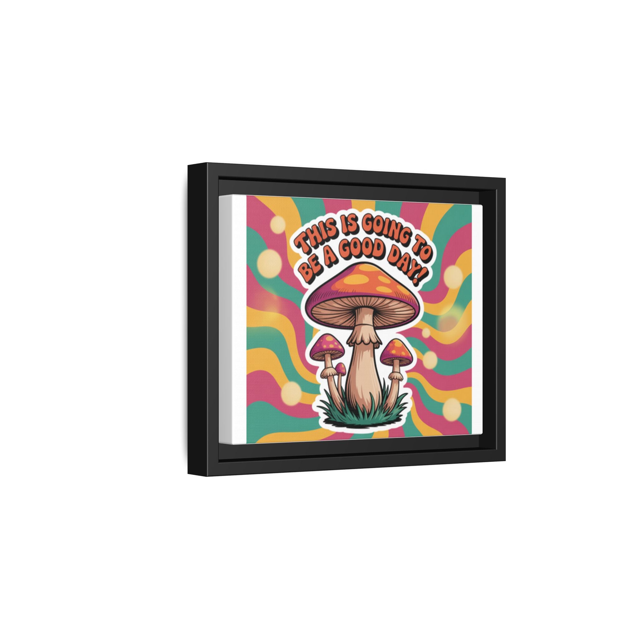 Colorful Framed Canvas Art - "This Is Going To Be A Good Day!" - Positive Vibe Decor, Wall Art for Home, Gift for Friends, Happy Day [...]