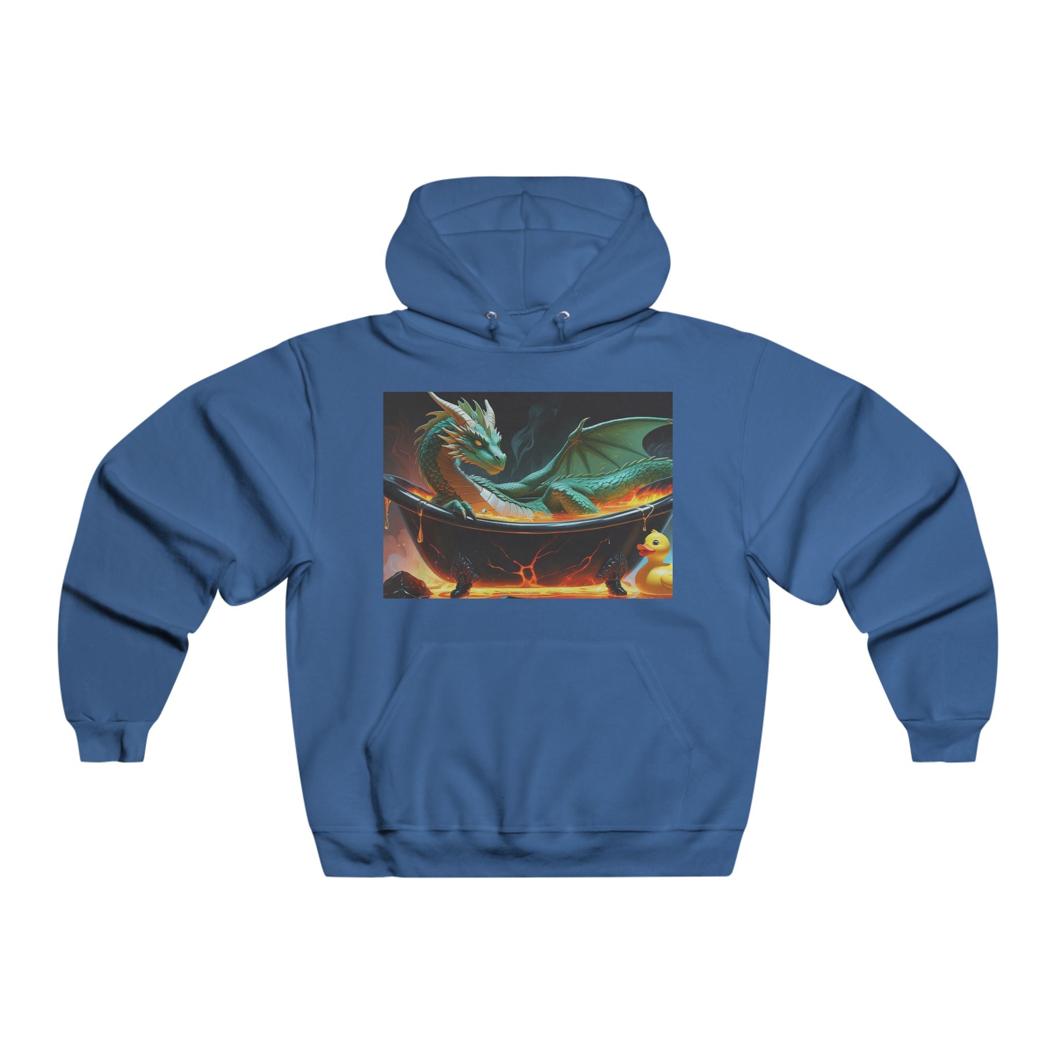 Men's Fun Dragon Graphic Hoodie, Fantasy Sweatshirt for Gamers, Cozy Gift for Birthdays, Casual Style, Comfortable Layering