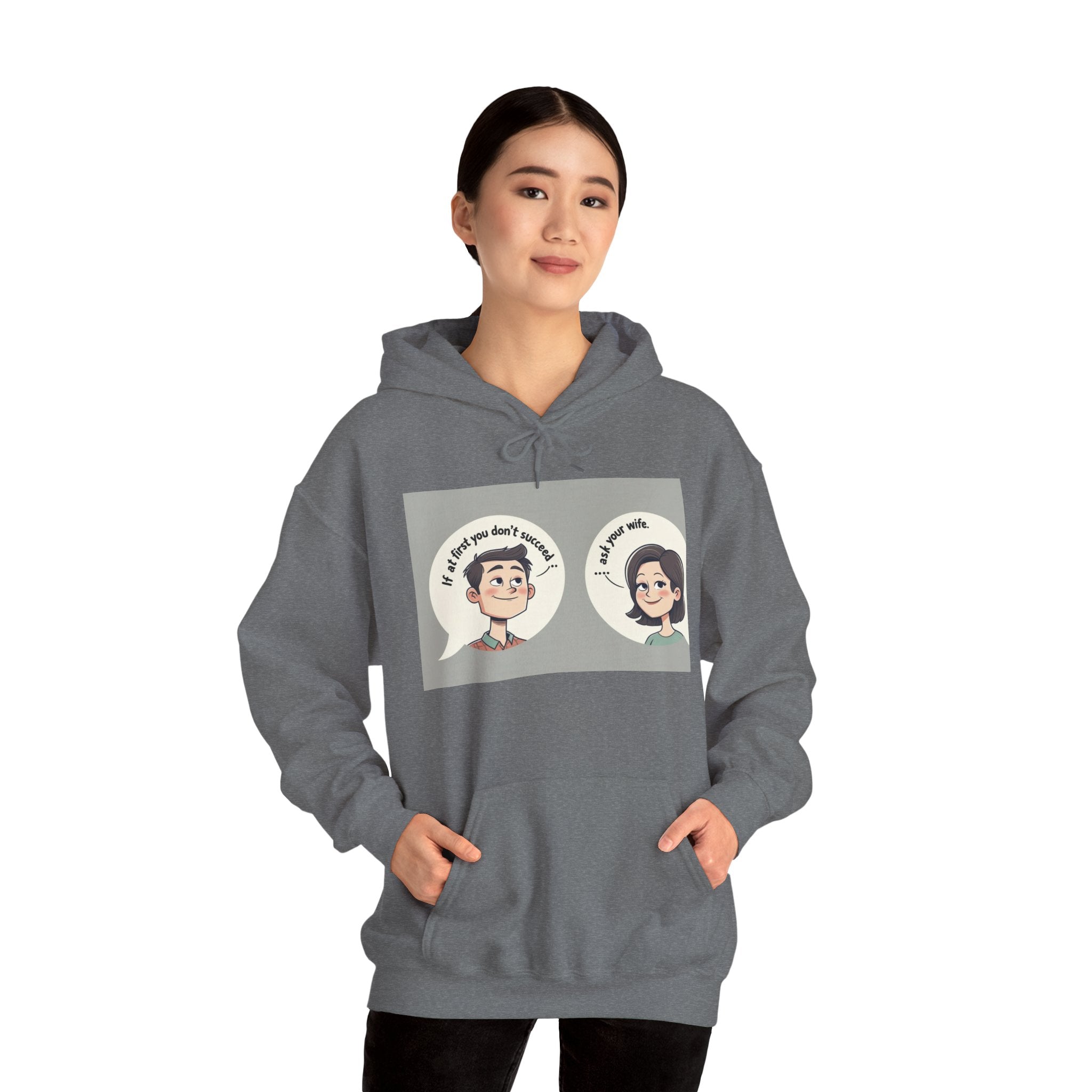 Whimsical Conversation Hoodie - Fun Sweatshirt for Friends, Cozy Gift, Casual Wear, Graphic Pullover, Unisex Apparel