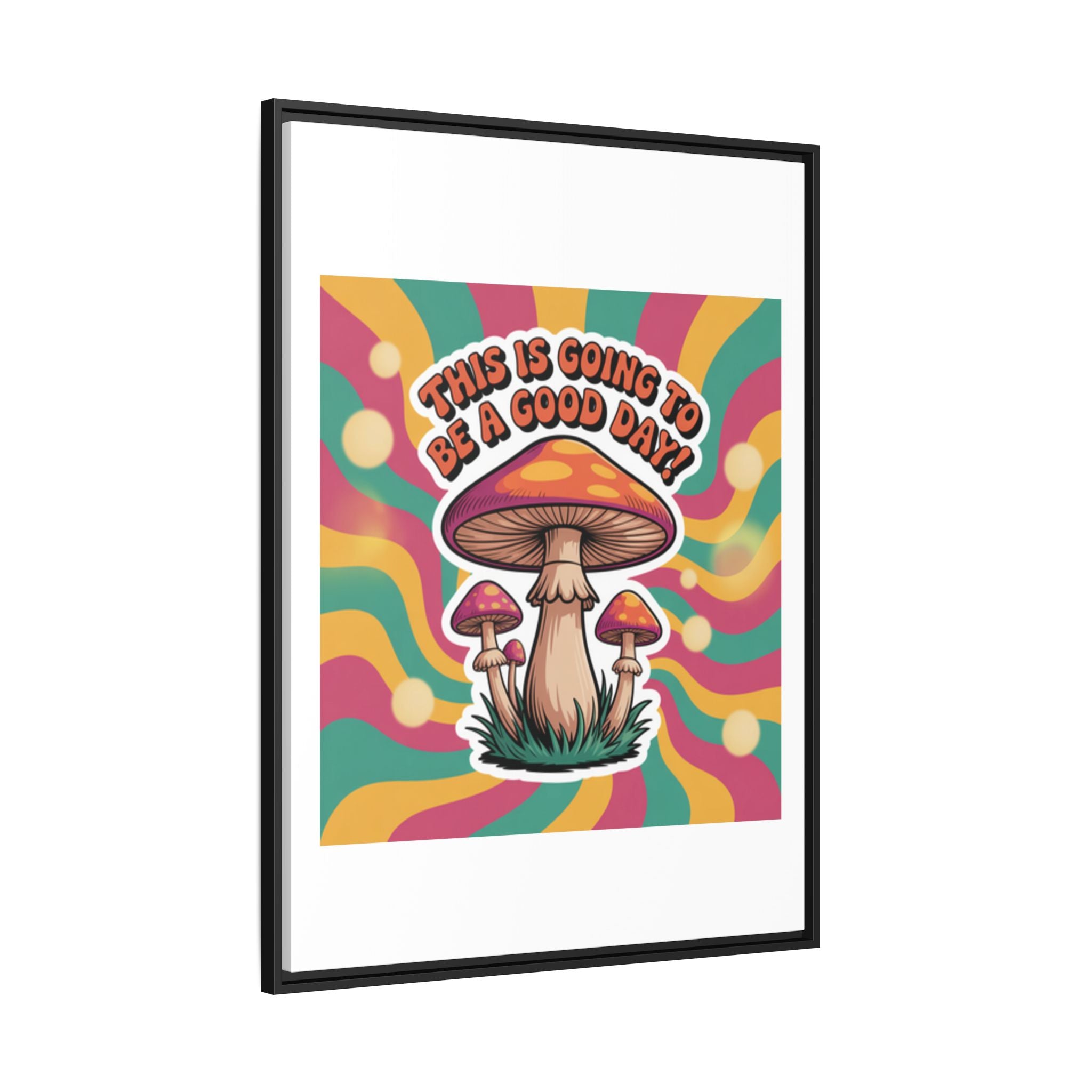 Colorful Framed Canvas Art - "This Is Going To Be A Good Day!" - Positive Vibe Decor, Wall Art for Home, Gift for Friends, Happy Day [...]