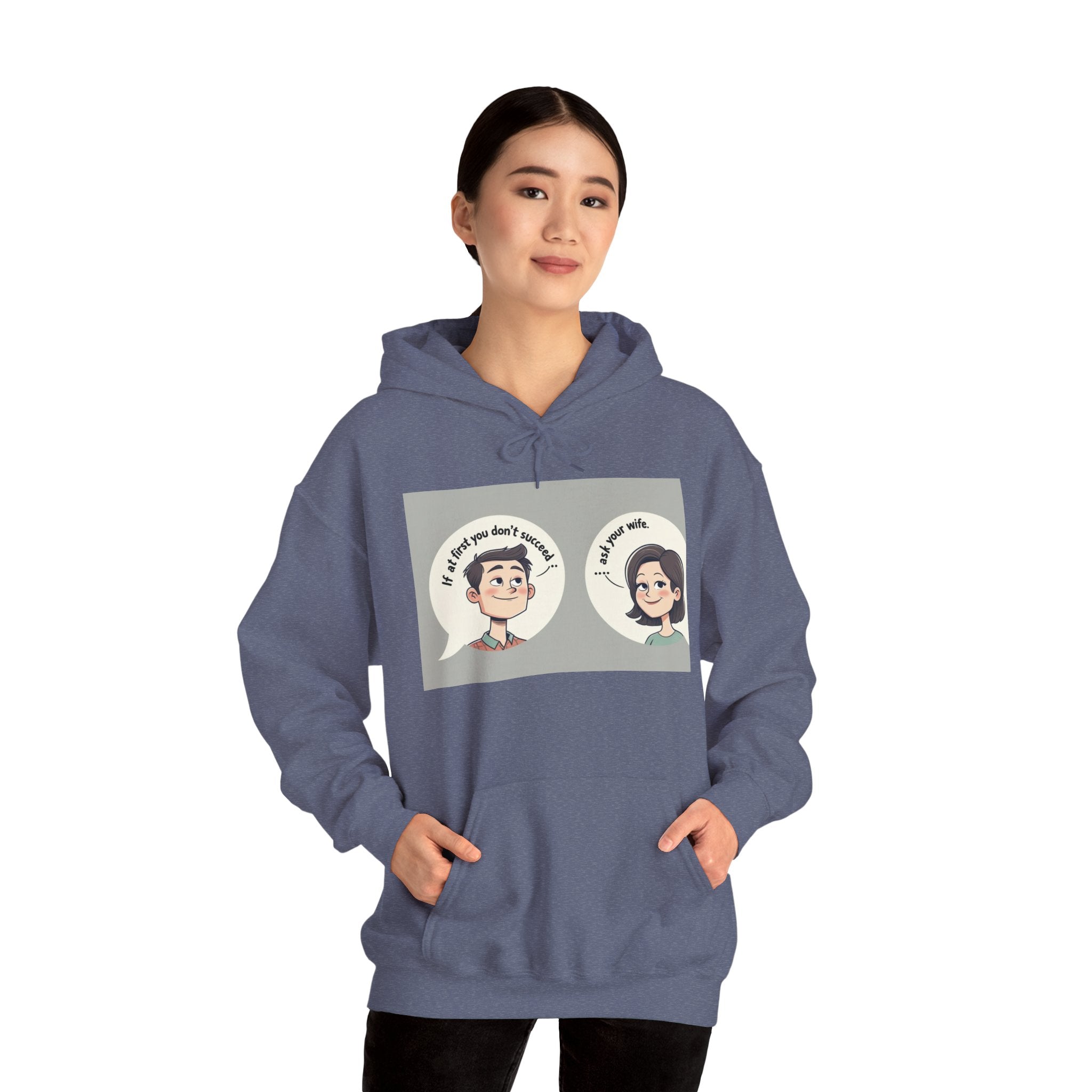 Whimsical Conversation Hoodie - Fun Sweatshirt for Friends, Cozy Gift, Casual Wear, Graphic Pullover, Unisex Apparel