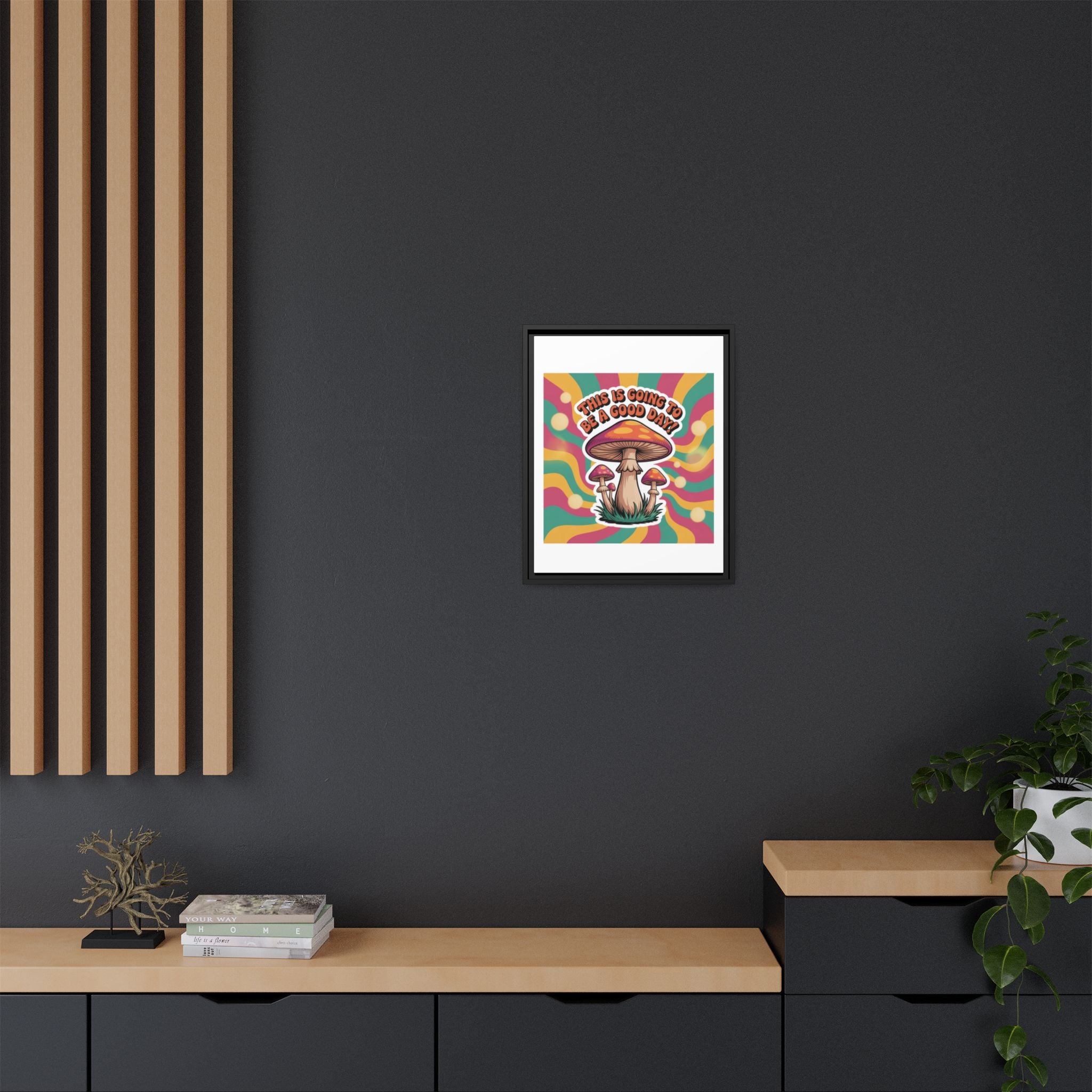 Colorful Framed Canvas Art - "This Is Going To Be A Good Day!" - Positive Vibe Decor, Wall Art for Home, Gift for Friends, Happy Day [...]