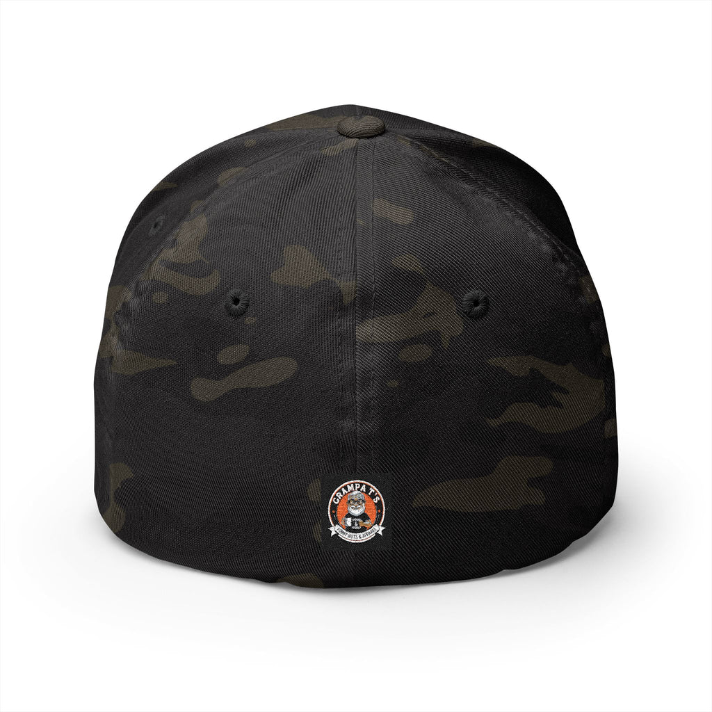 Embroidered Closed-Back Structured Cap - Trendy Apparel for Everyday Wear, Gifts for Him, Casual Style, Summer Accessory, Unique Design