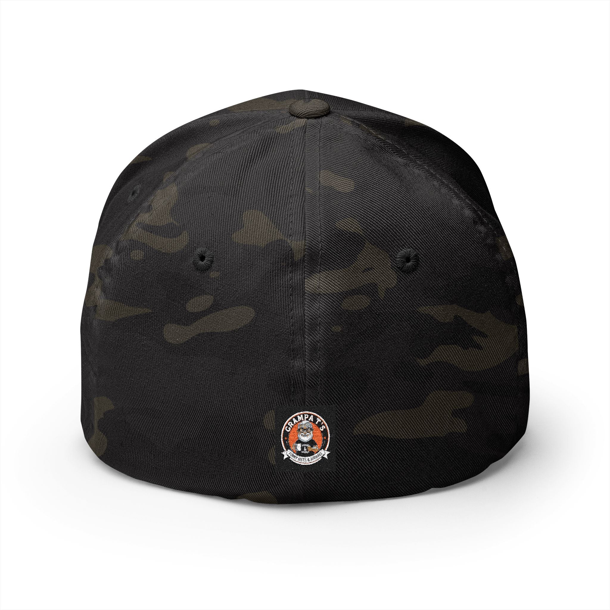 Embroidered Closed-Back Structured Cap - Trendy Apparel for Everyday Wear, Gifts for Him, Casual Style, Summer Accessory, Unique Design