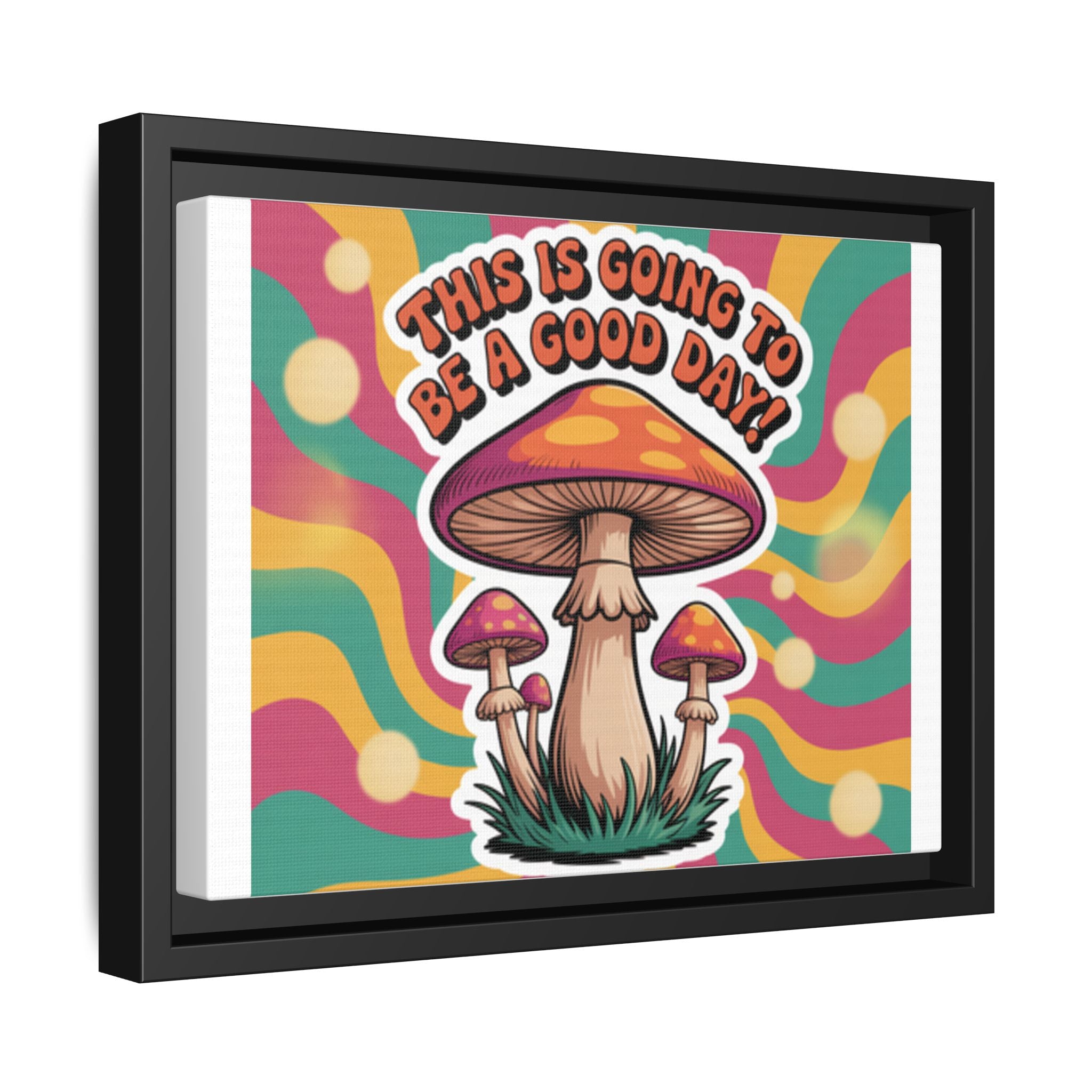 Colorful Framed Canvas Art - "This Is Going To Be A Good Day!" - Positive Vibe Decor, Wall Art for Home, Gift for Friends, Happy Day [...]