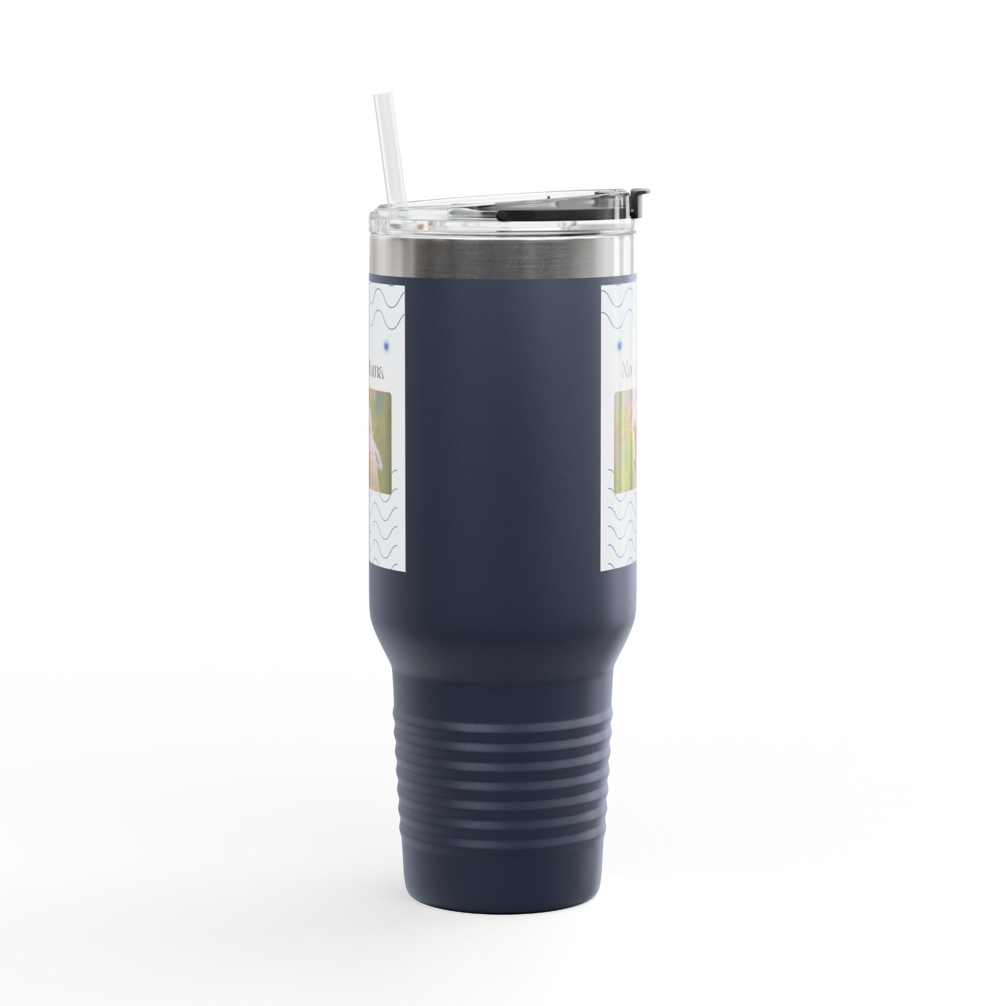 No Prob-Llama 40oz Travel Mug – Funny Llama Coffee Tumbler for Adults | Insulated, Spill-Proof, Adventure-Ready Hydration Gift