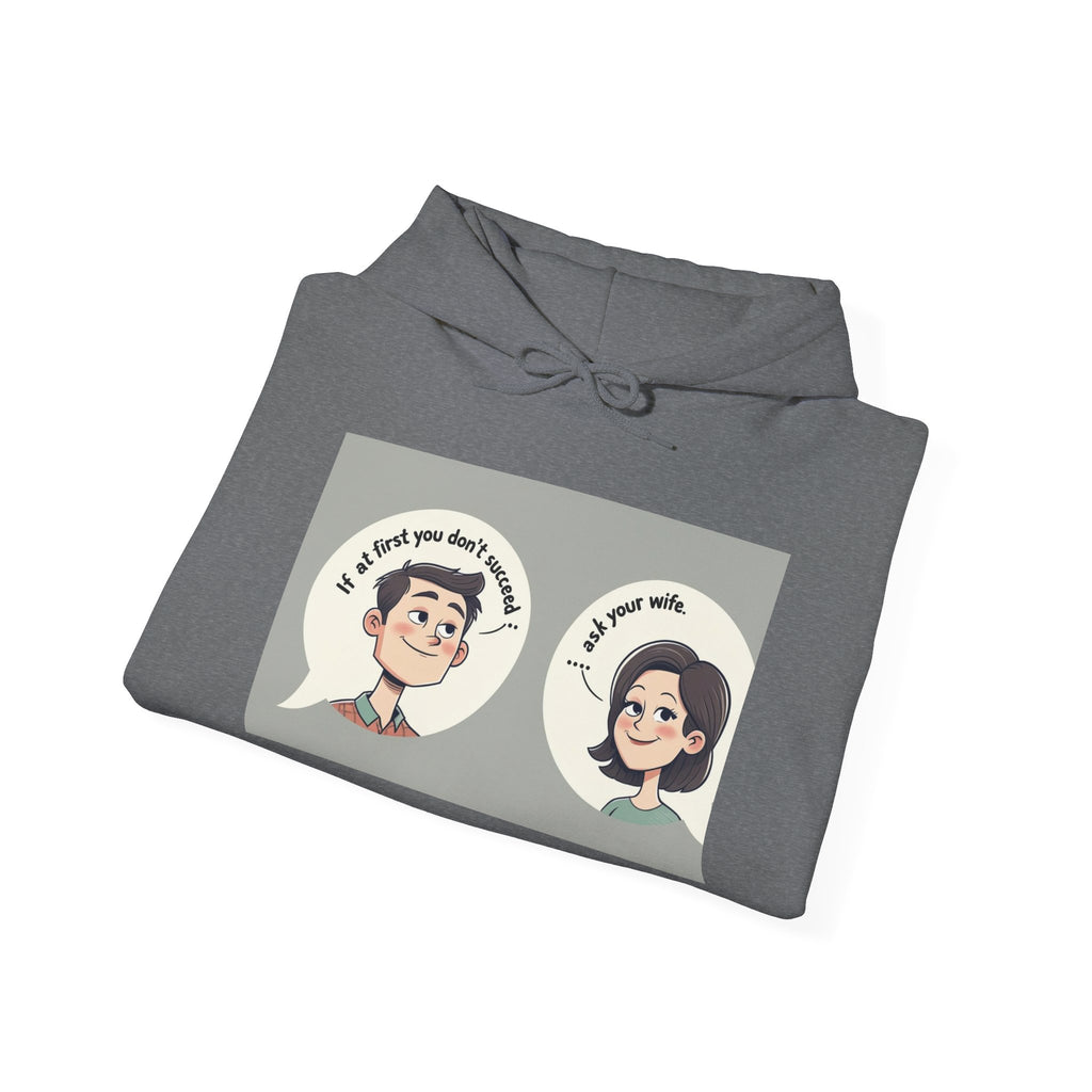 Whimsical Conversation Hoodie - Fun Sweatshirt for Friends, Cozy Gift, Casual Wear, Graphic Pullover, Unisex Apparel
