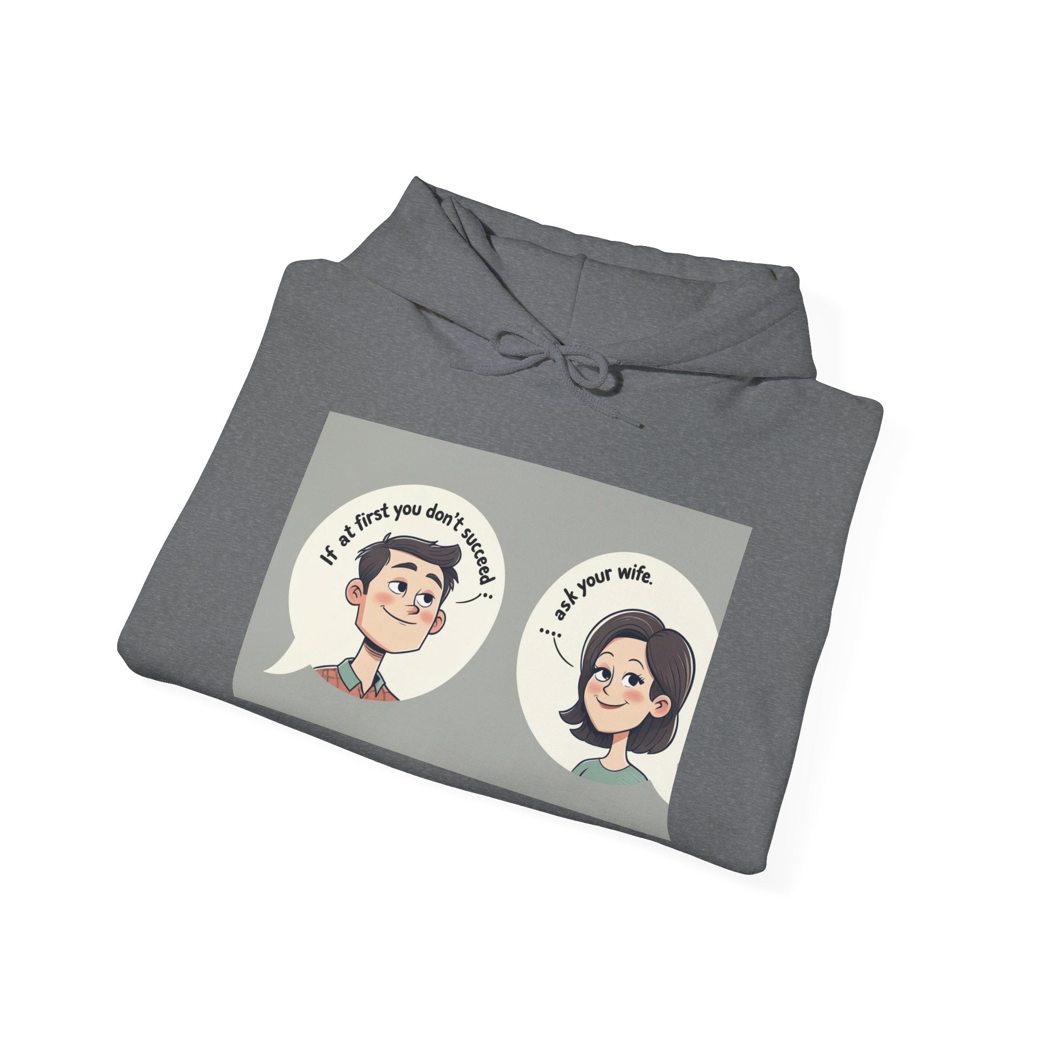 Whimsical Conversation Hoodie - Fun Sweatshirt for Friends, Cozy Gift, Casual Wear, Graphic Pullover, Unisex Apparel