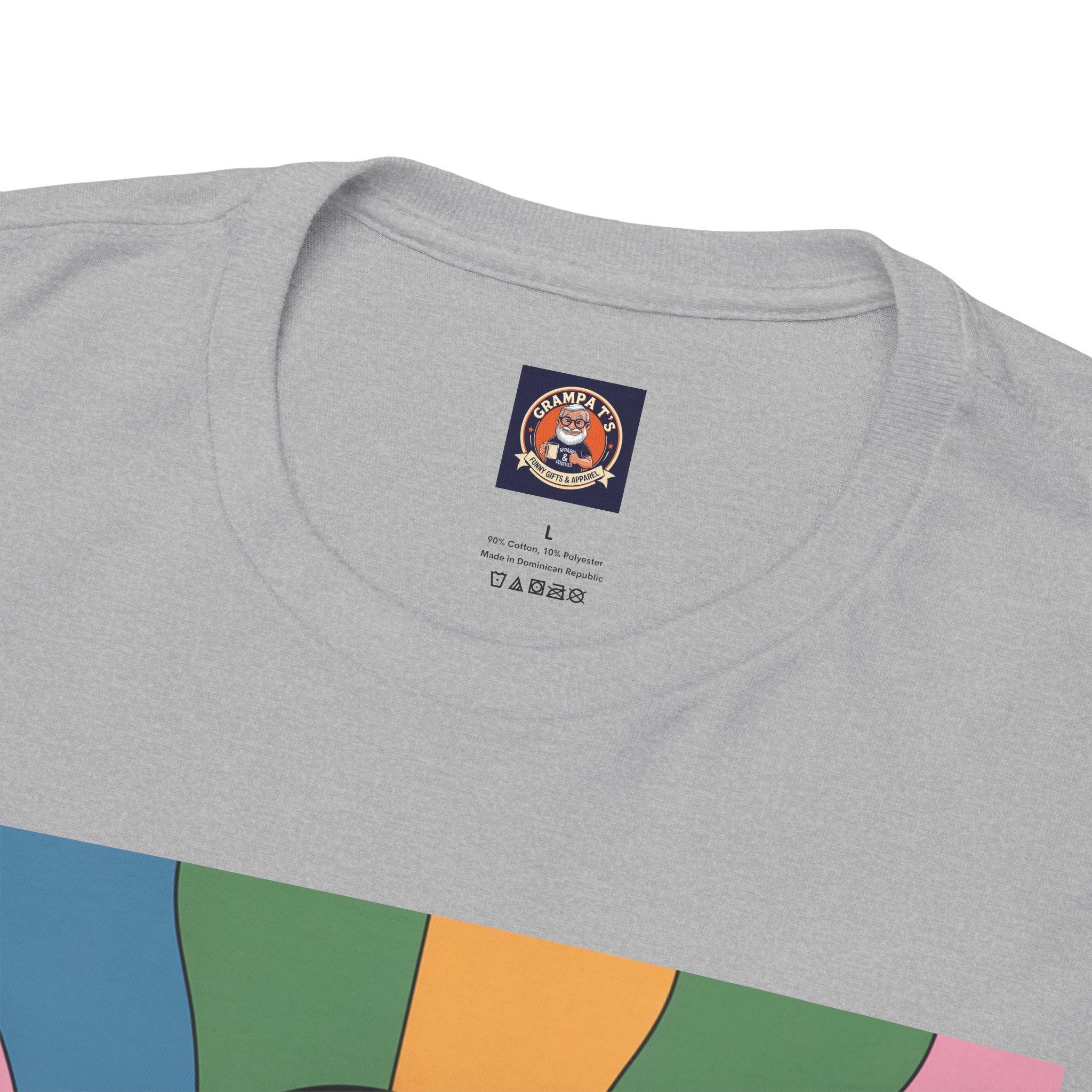 Fun Hippy Mushroom Cheerful Graphic Tee, Positive Vibes T-Shirt for Everyday Wear, Gift for Nature Lovers, Trendy Casual Wear, Eco-Friendly Fashion