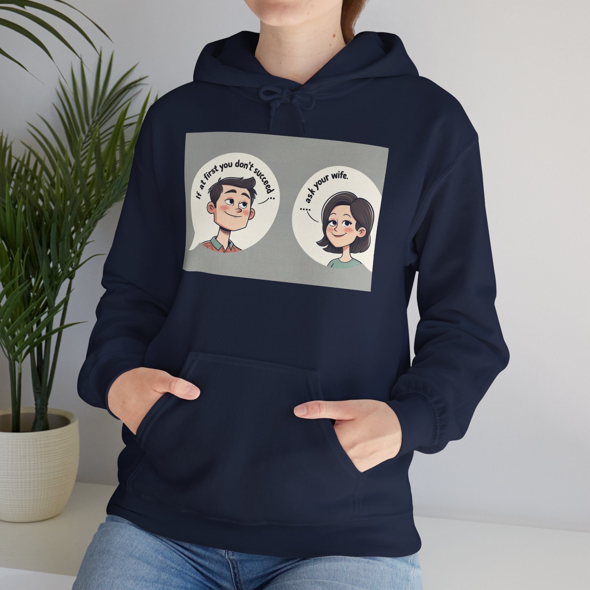 Whimsical Conversation Hoodie - Fun Sweatshirt for Friends, Cozy Gift, Casual Wear, Graphic Pullover, Unisex Apparel