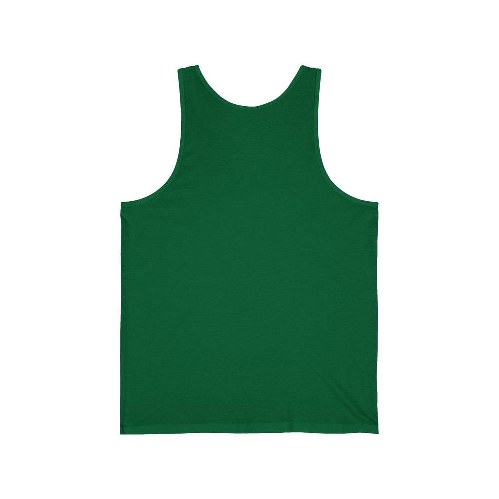 Fun Loving Unisex Jersey Tank featuring Colorful Dragon Design, Summer Apparel, Unique Gift, Fantasy Fanwear, Comfortable Everyday Wear