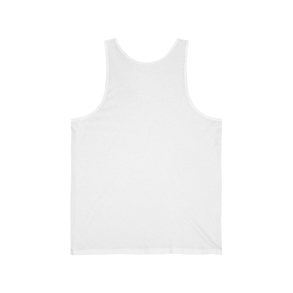 Fun Loving Unisex Jersey Tank featuring Colorful Dragon Design, Summer Apparel, Unique Gift, Fantasy Fanwear, Comfortable Everyday Wear