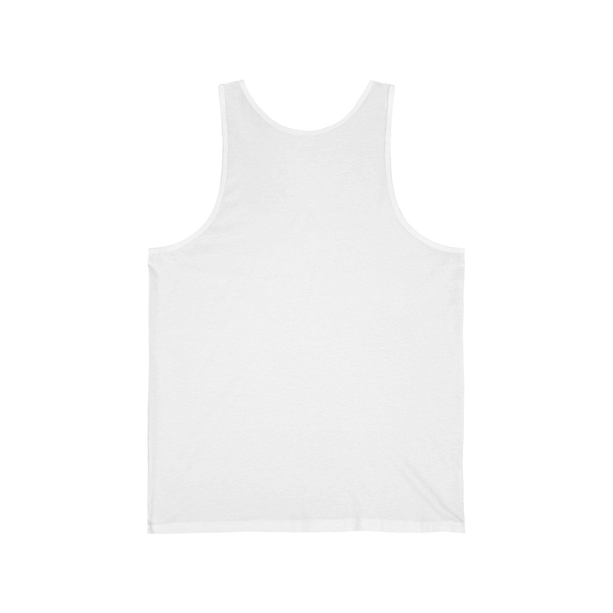 Fun Loving Unisex Jersey Tank featuring Colorful Dragon Design, Summer Apparel, Unique Gift, Fantasy Fanwear, Comfortable Everyday Wear