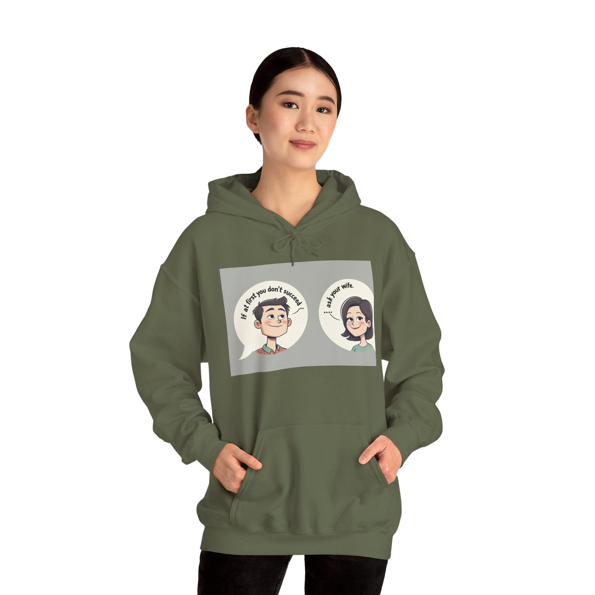 Whimsical Conversation Hoodie - Fun Sweatshirt for Friends, Cozy Gift, Casual Wear, Graphic Pullover, Unisex Apparel