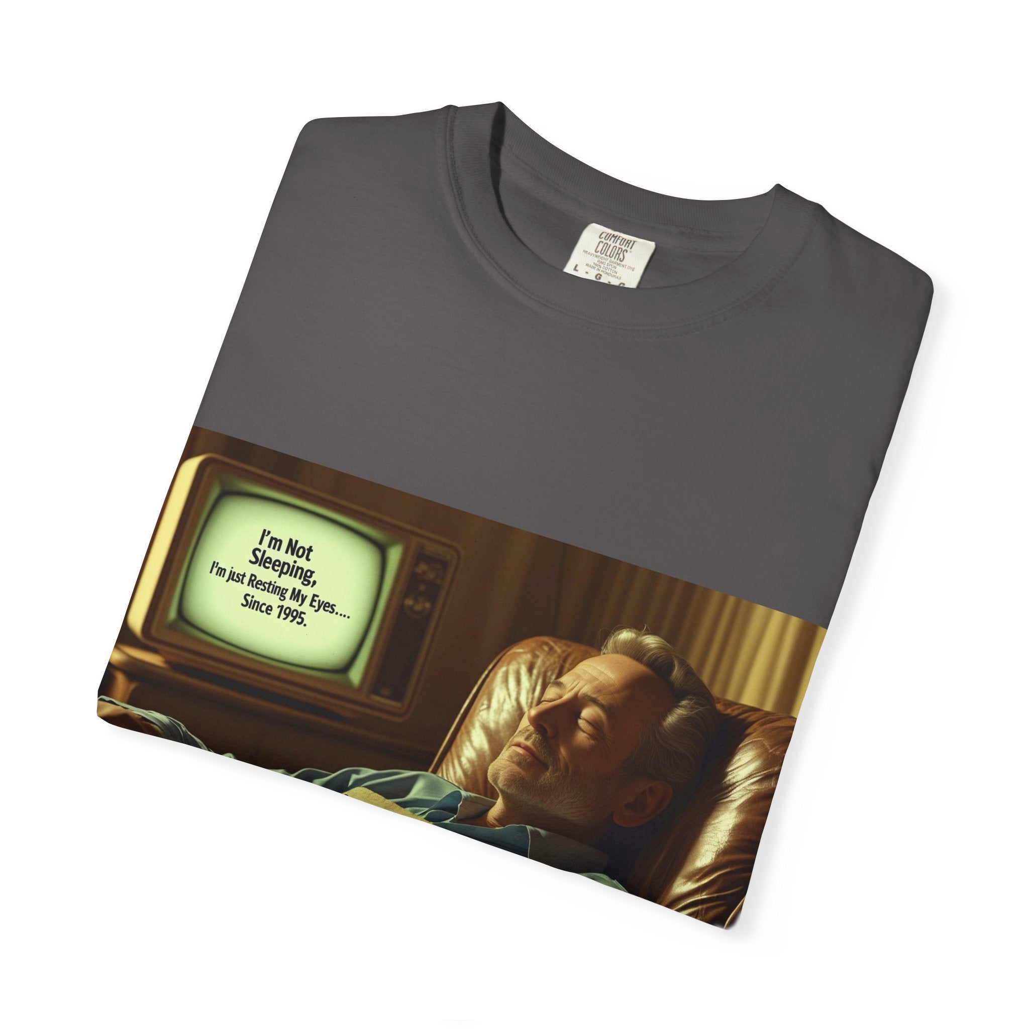 Vintage Humor Graphic Tee, Perfect for Relaxing, Gift for Couch Potatoes, Fun Statement T-Shirt, Father's Day, Casual Wear
