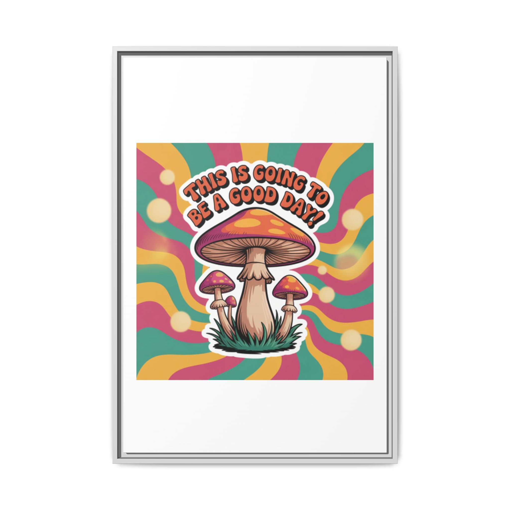Colorful Framed Canvas Art - "This Is Going To Be A Good Day!" - Positive Vibe Decor, Wall Art for Home, Gift for Friends, Happy Day [...]
