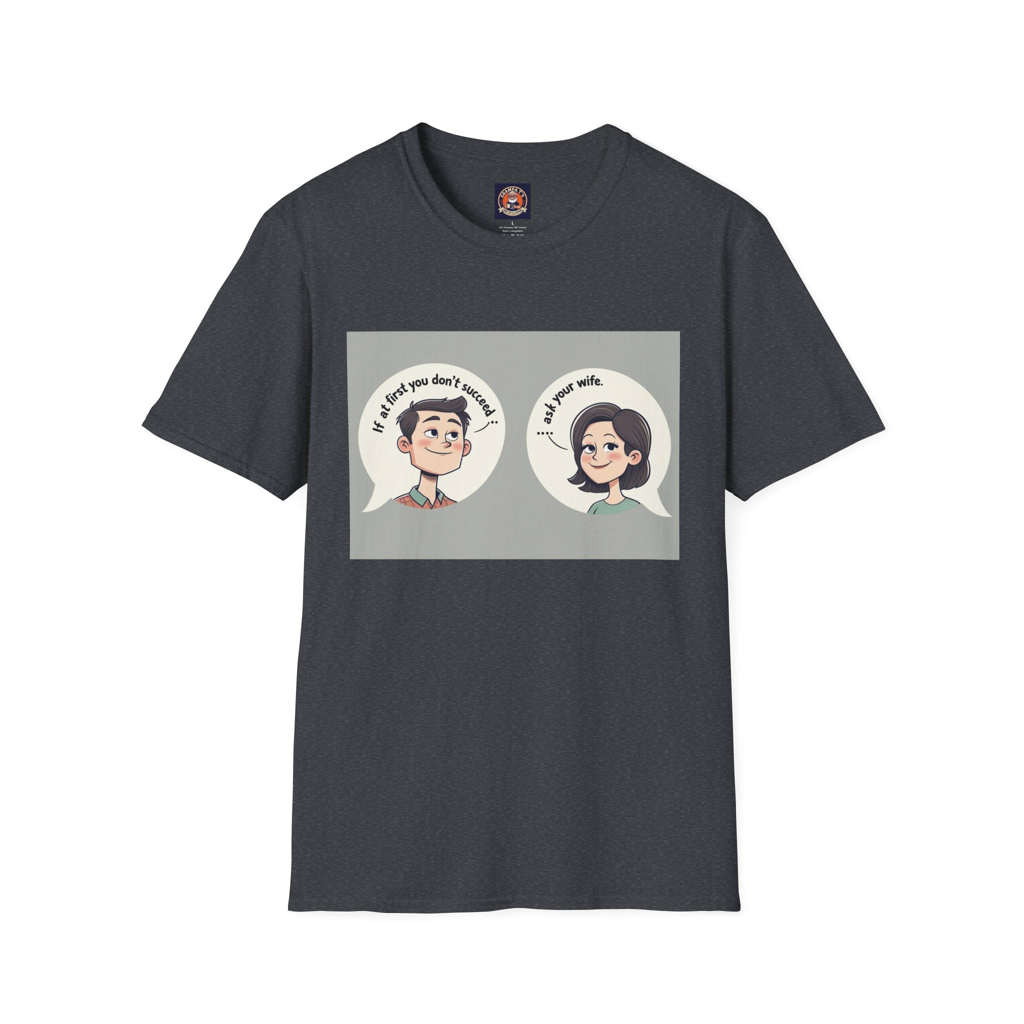 Playful Conversation T-Shirt, Funny Graphic Tee, Unisex Humor Shirt, Casual Wear, Gift for Friends, Quirky Outfit
