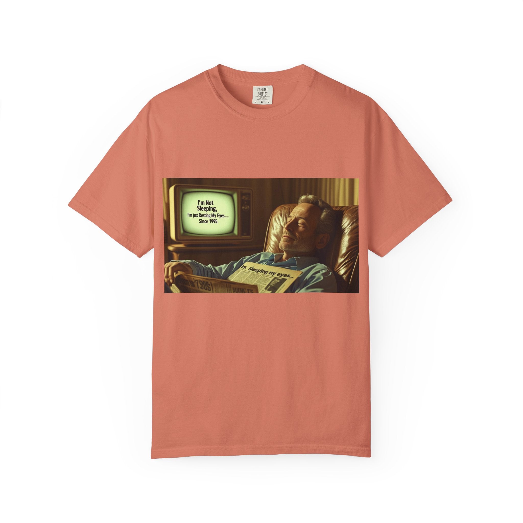 Vintage Humor Graphic Tee, Perfect for Relaxing, Gift for Couch Potatoes, Fun Statement T-Shirt, Father's Day, Casual Wear