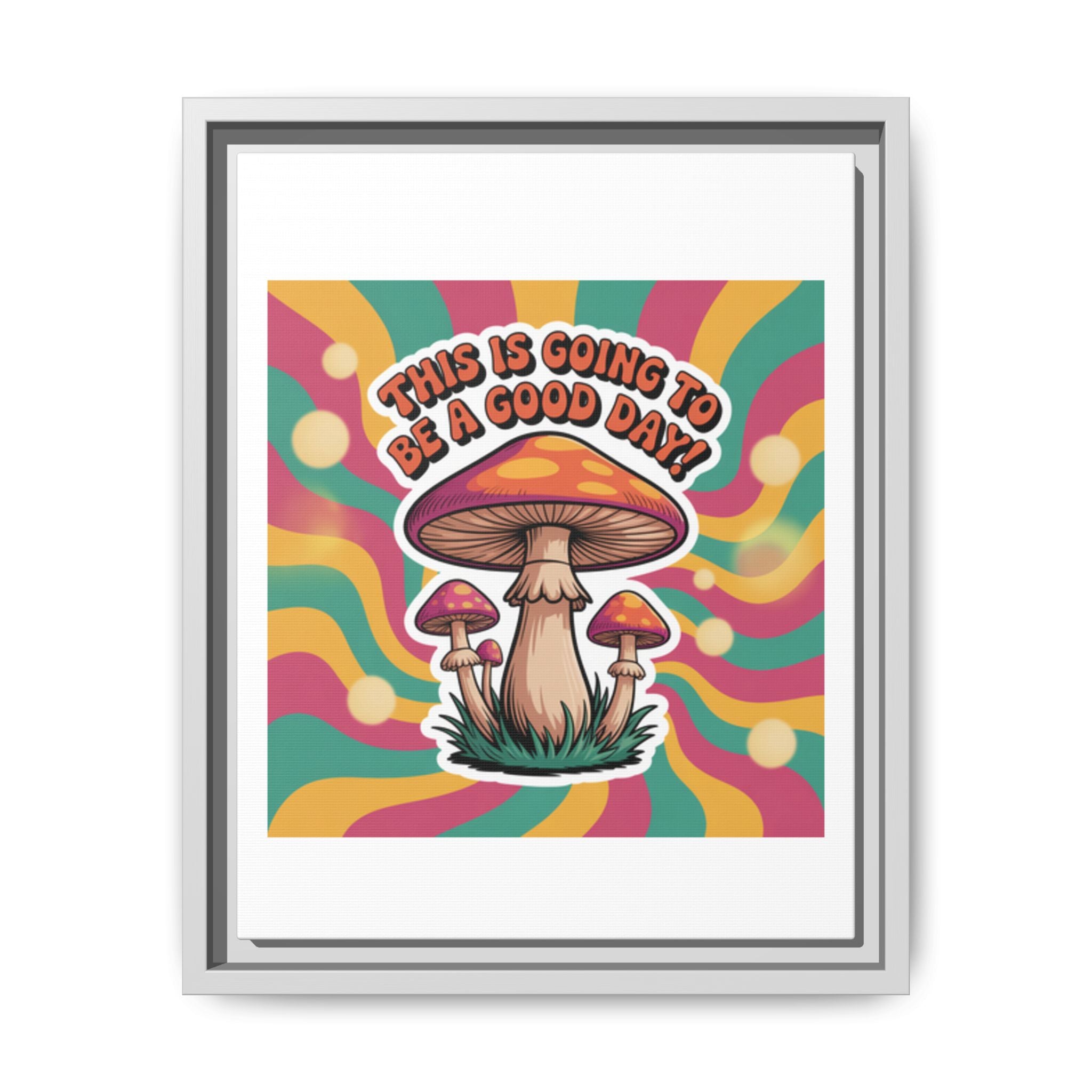 Colorful Framed Canvas Art - "This Is Going To Be A Good Day!" - Positive Vibe Decor, Wall Art for Home, Gift for Friends, Happy Day [...]