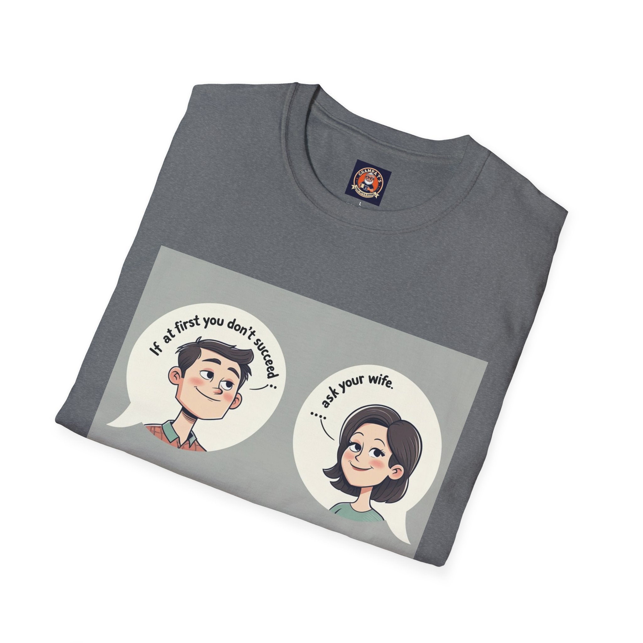 Playful Conversation T-Shirt, Funny Graphic Tee, Unisex Humor Shirt, Casual Wear, Gift for Friends, Quirky Outfit