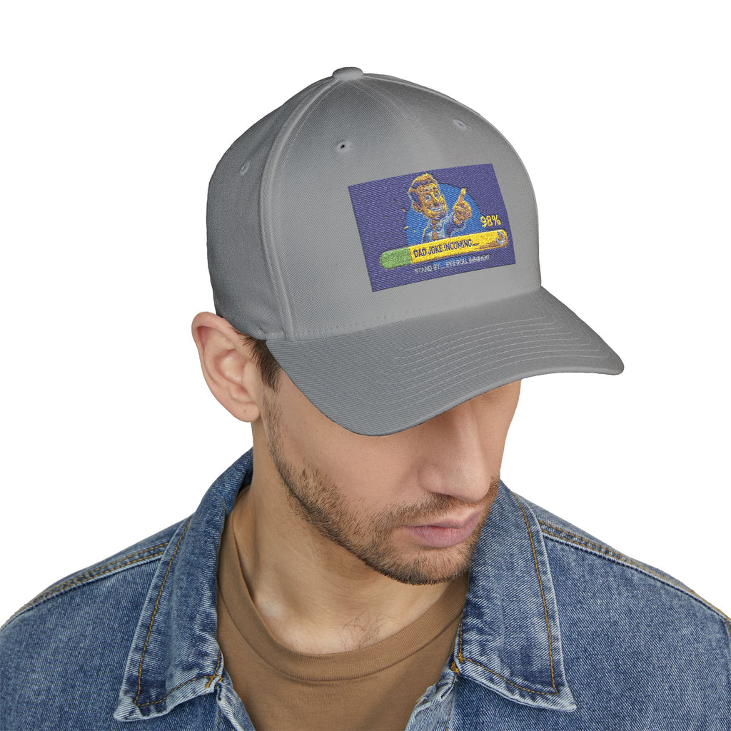 Embroidered Closed-Back Structured Cap - Trendy Apparel for Everyday Wear, Gifts for Him, Casual Style, Summer Accessory, Unique Design