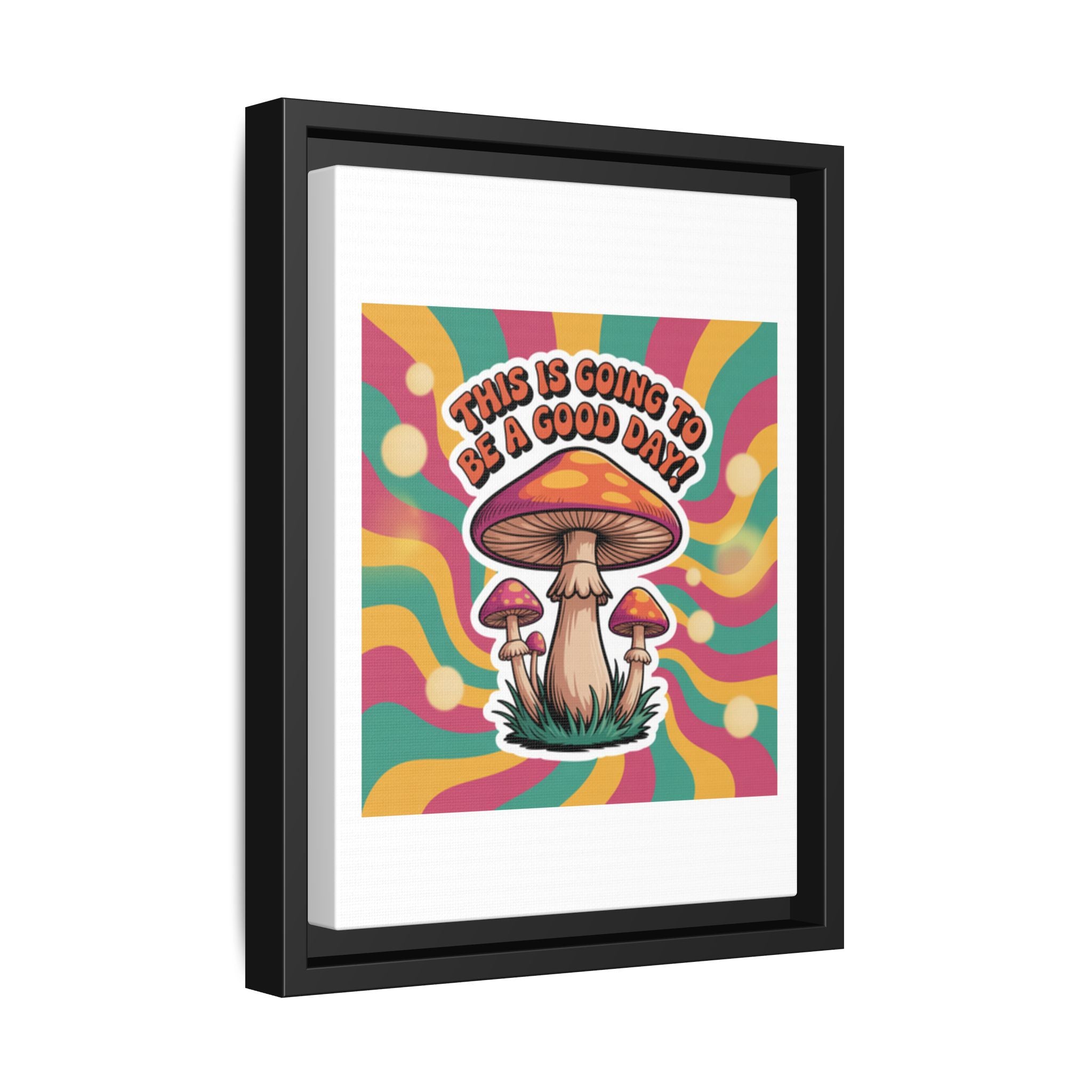 Colorful Framed Canvas Art - "This Is Going To Be A Good Day!" - Positive Vibe Decor, Wall Art for Home, Gift for Friends, Happy Day [...]