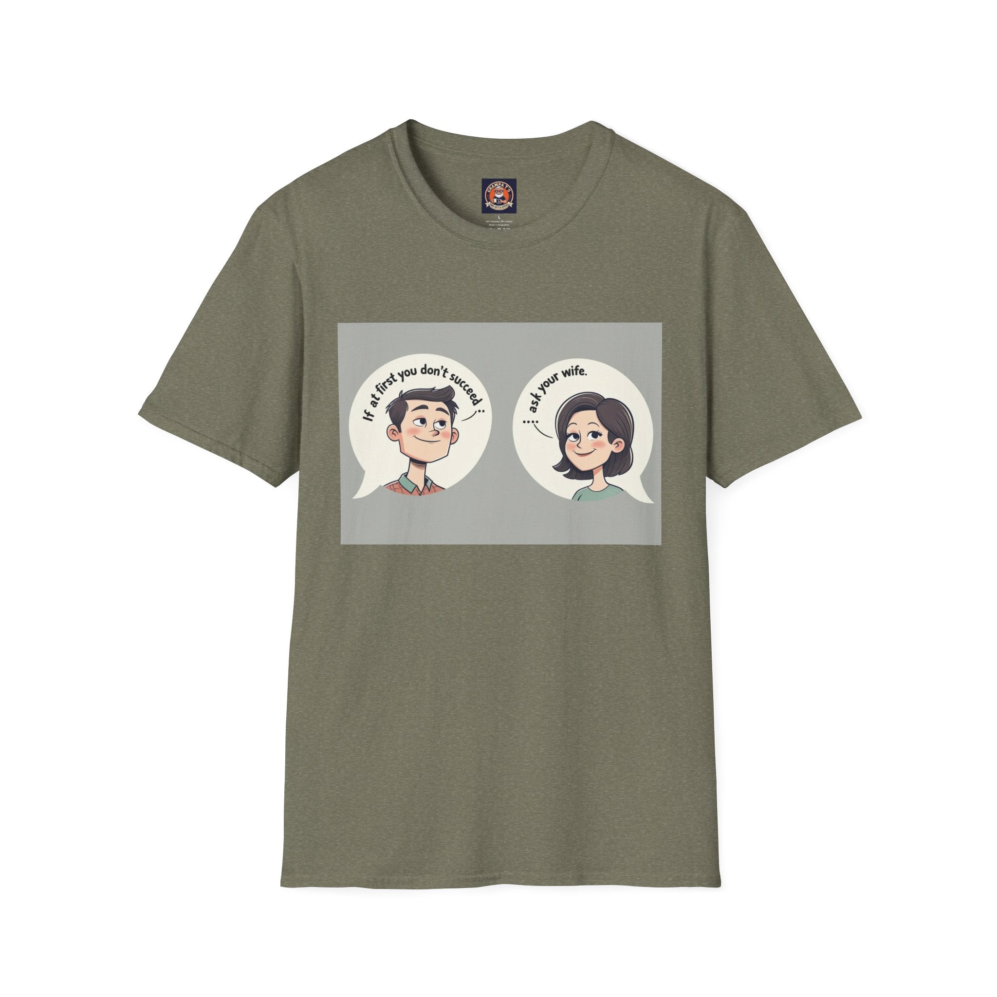 Playful Conversation T-Shirt, Funny Graphic Tee, Unisex Humor Shirt, Casual Wear, Gift for Friends, Quirky Outfit