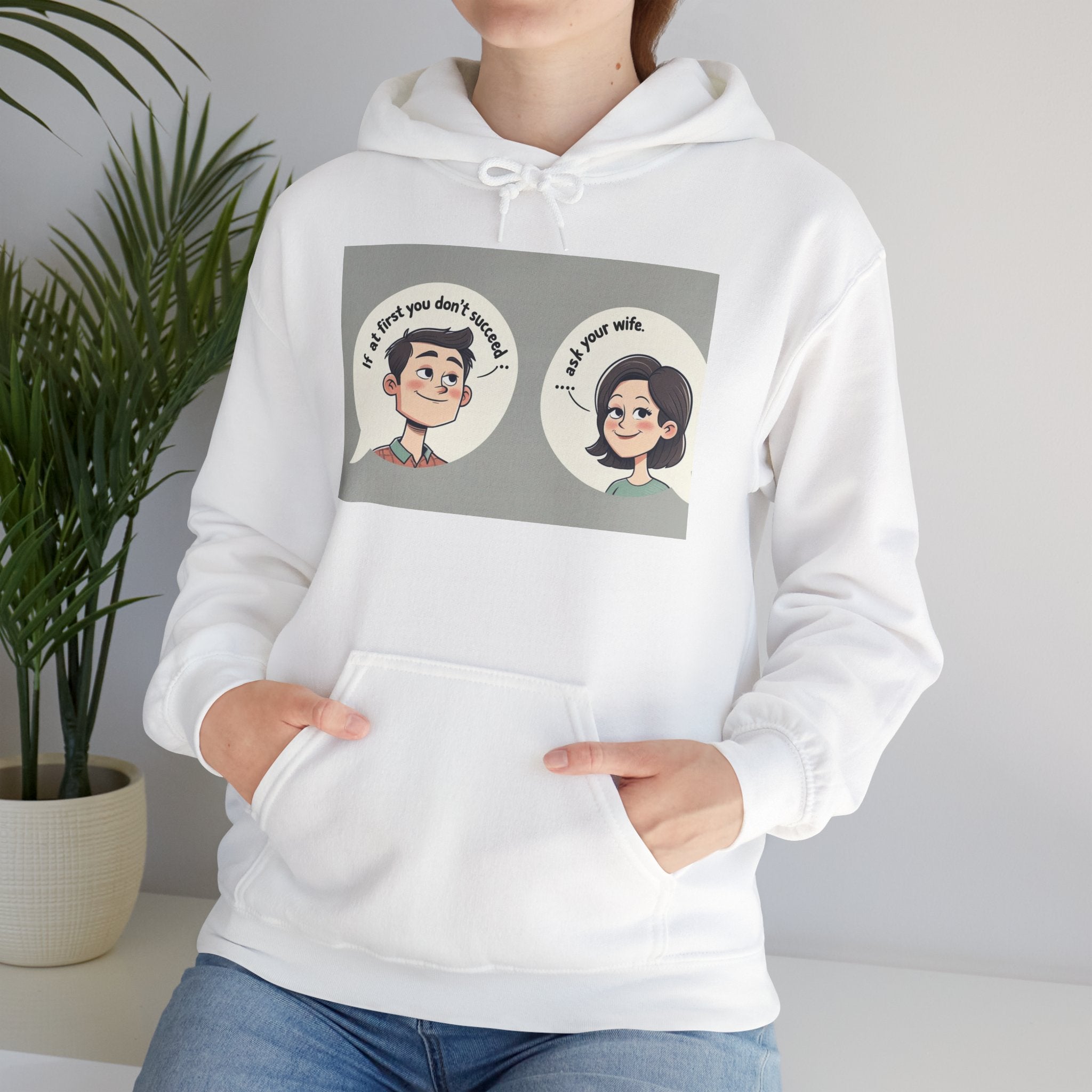 Whimsical Conversation Hoodie - Fun Sweatshirt for Friends, Cozy Gift, Casual Wear, Graphic Pullover, Unisex Apparel