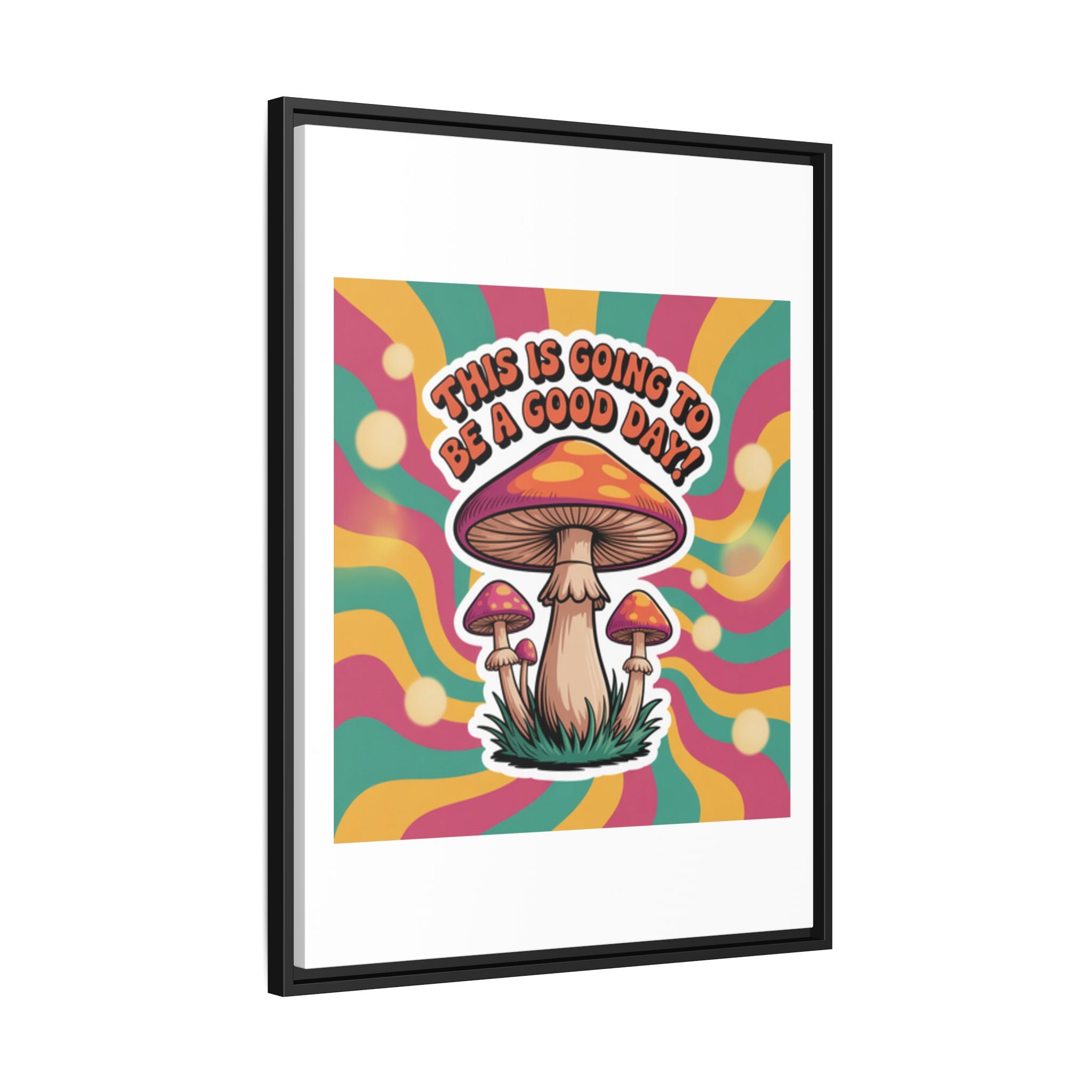 Colorful Framed Canvas Art - "This Is Going To Be A Good Day!" - Positive Vibe Decor, Wall Art for Home, Gift for Friends, Happy Day [...]