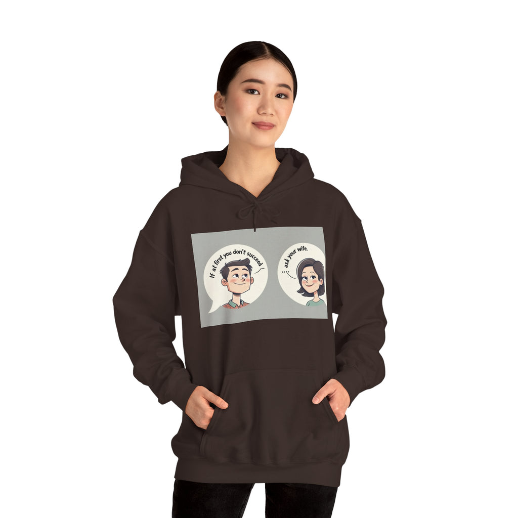 Whimsical Conversation Hoodie - Fun Sweatshirt for Friends, Cozy Gift, Casual Wear, Graphic Pullover, Unisex Apparel
