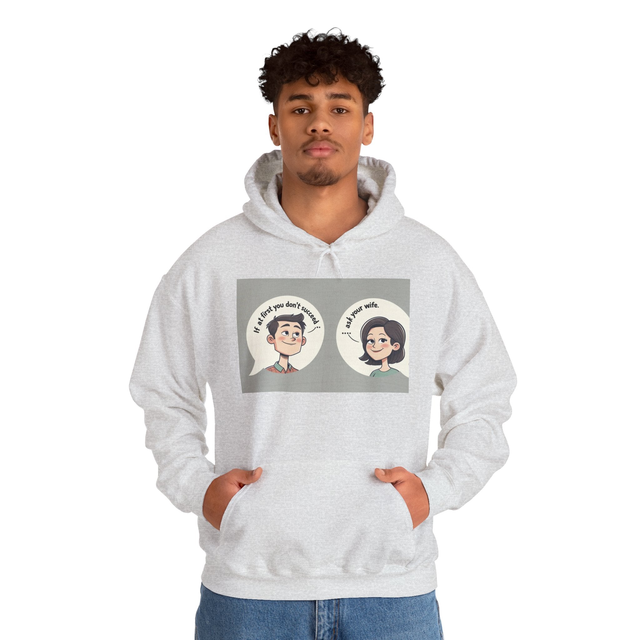 Whimsical Conversation Hoodie - Fun Sweatshirt for Friends, Cozy Gift, Casual Wear, Graphic Pullover, Unisex Apparel