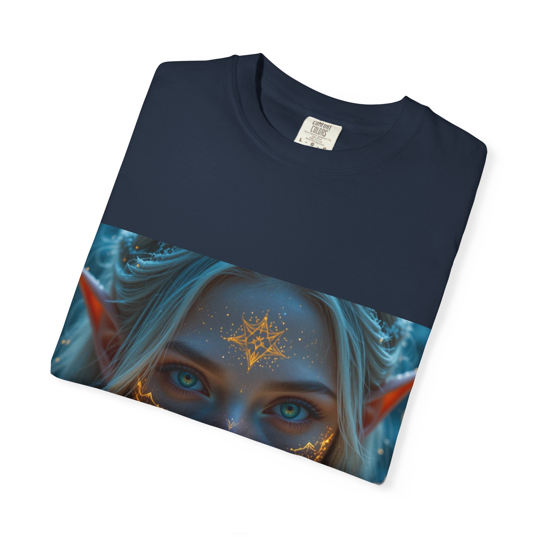 Fantasy-Inspired Elf Princess Unisex T-Shirt, Boho Style Tee for Art Lovers, Gift for Creatives, Dreamy Aesthetic Shirt, Unique Fan Merchandise