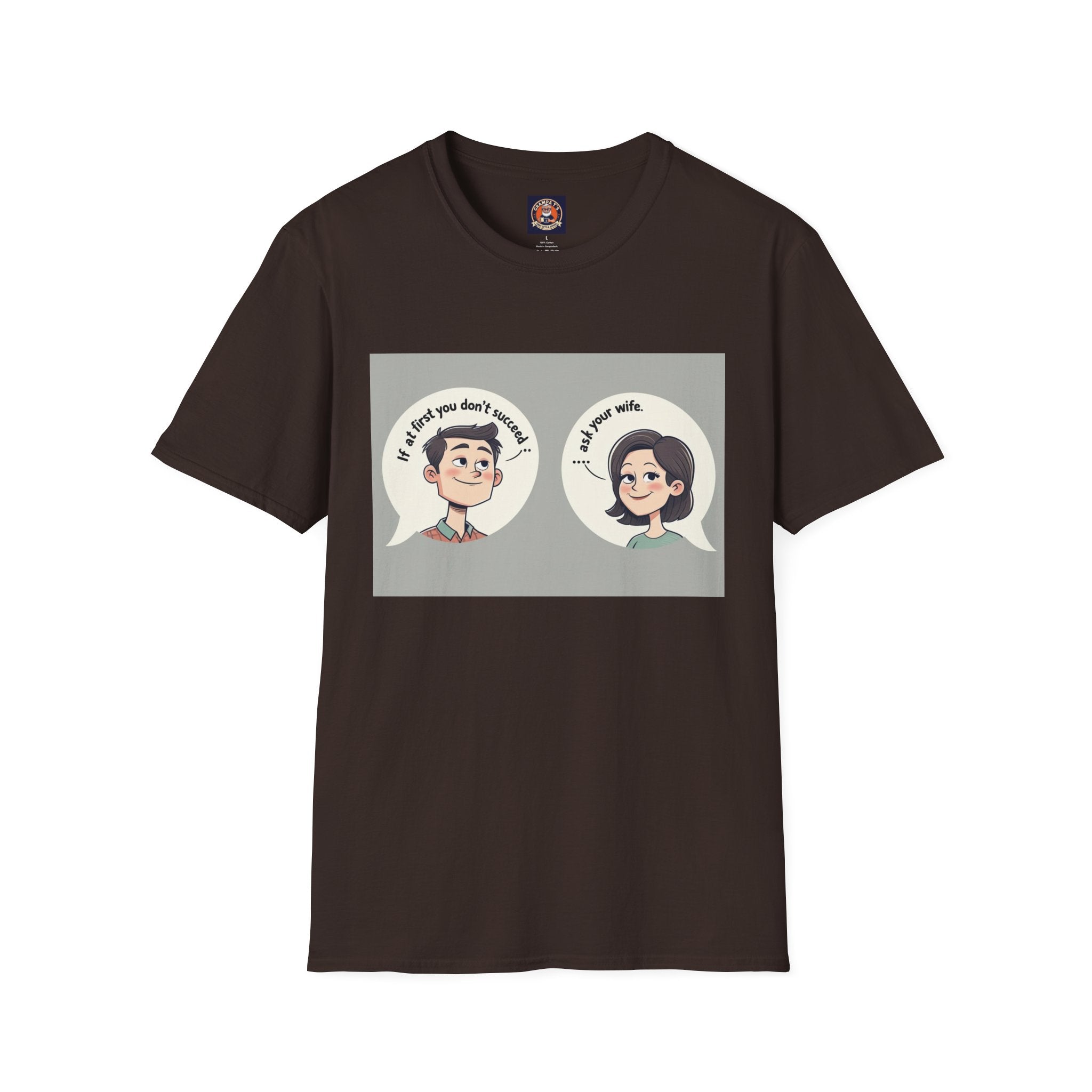 Playful Conversation T-Shirt, Funny Graphic Tee, Unisex Humor Shirt, Casual Wear, Gift for Friends, Quirky Outfit