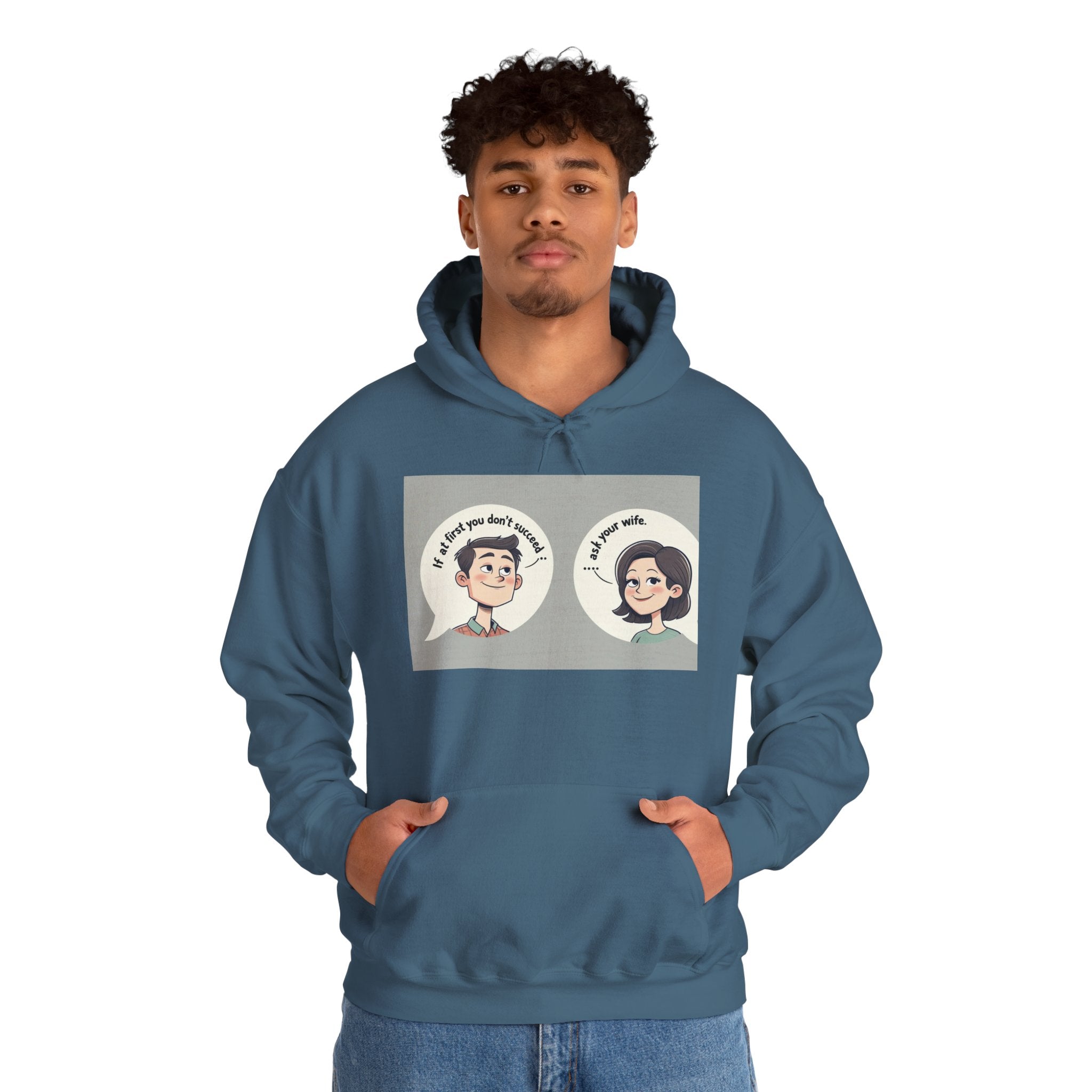 Whimsical Conversation Hoodie - Fun Sweatshirt for Friends, Cozy Gift, Casual Wear, Graphic Pullover, Unisex Apparel