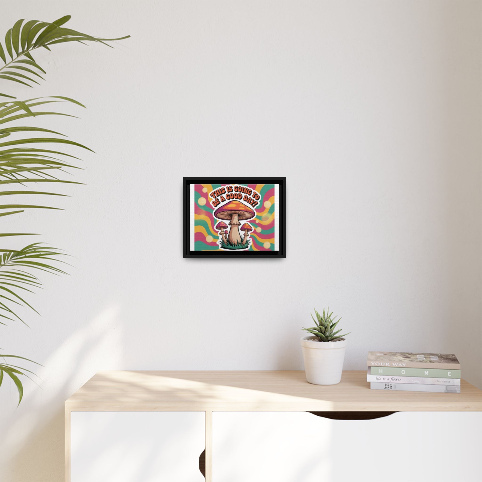 Colorful Framed Canvas Art - "This Is Going To Be A Good Day!" - Positive Vibe Decor, Wall Art for Home, Gift for Friends, Happy Day [...]