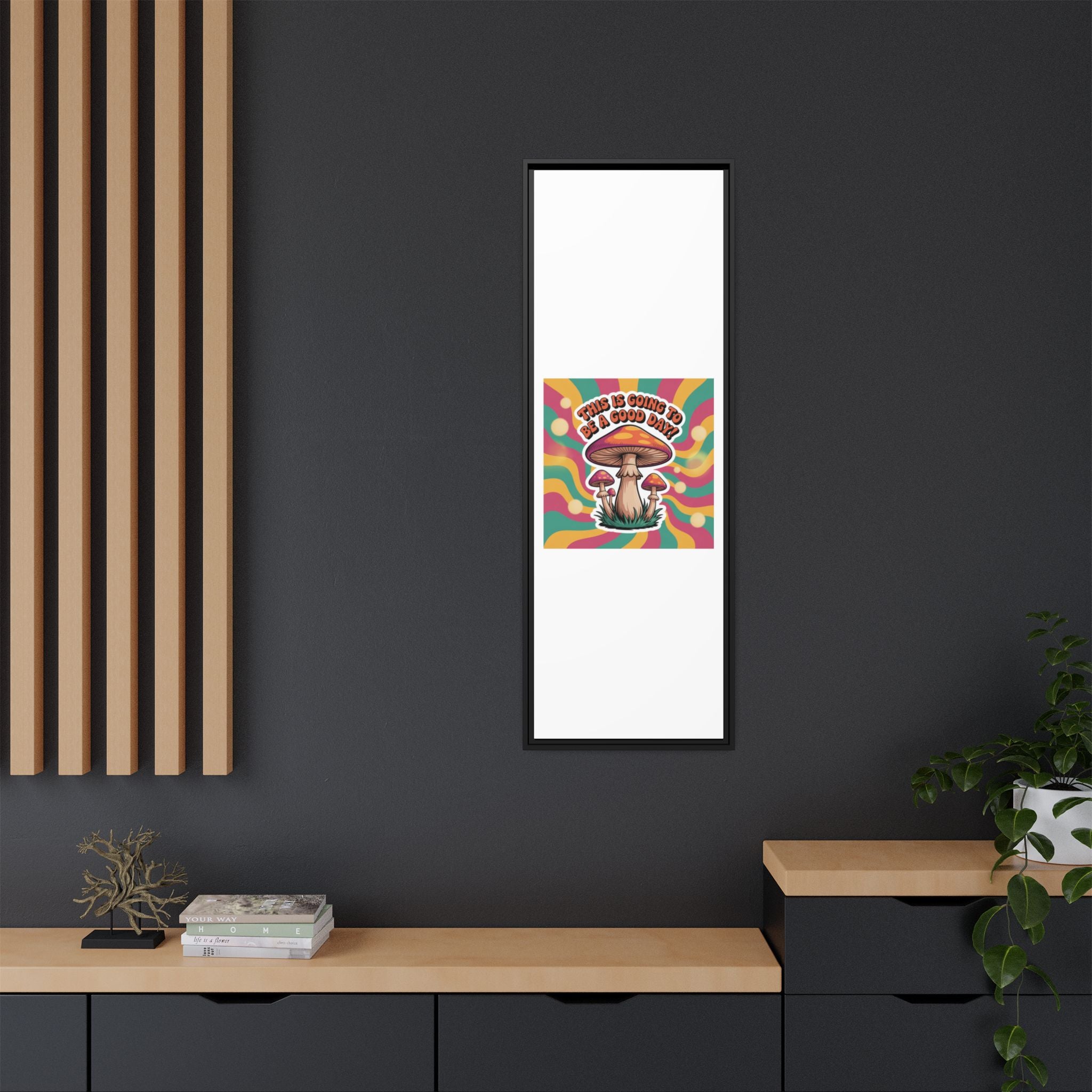 Colorful Framed Canvas Art - "This Is Going To Be A Good Day!" - Positive Vibe Decor, Wall Art for Home, Gift for Friends, Happy Day [...]