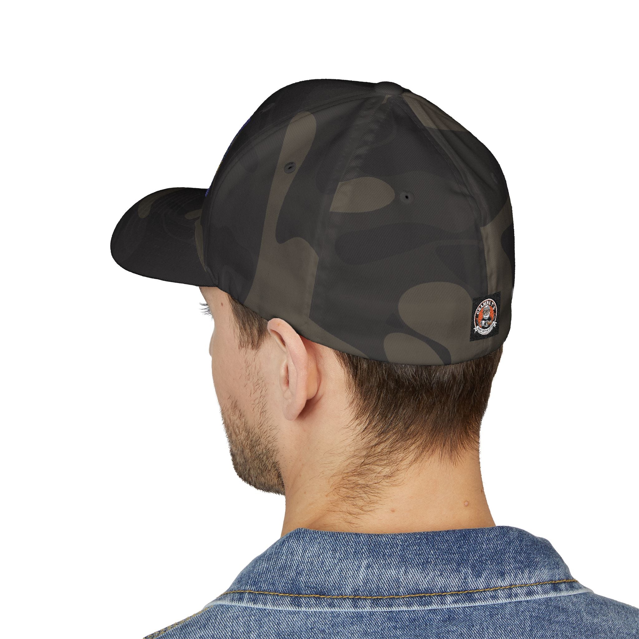 Embroidered Closed-Back Structured Cap - Trendy Apparel for Everyday Wear, Gifts for Him, Casual Style, Summer Accessory, Unique Design