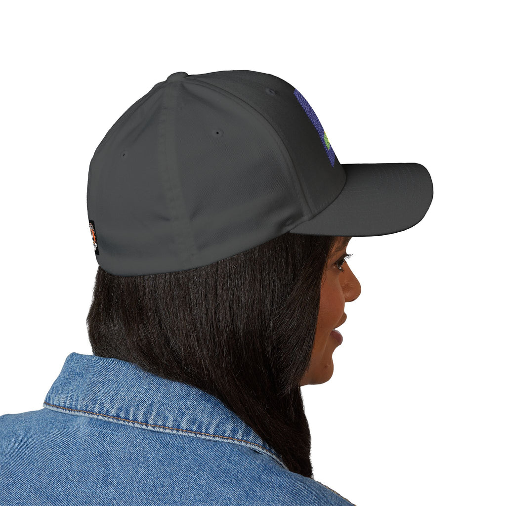 Embroidered Closed-Back Structured Cap - Trendy Apparel for Everyday Wear, Gifts for Him, Casual Style, Summer Accessory, Unique Design