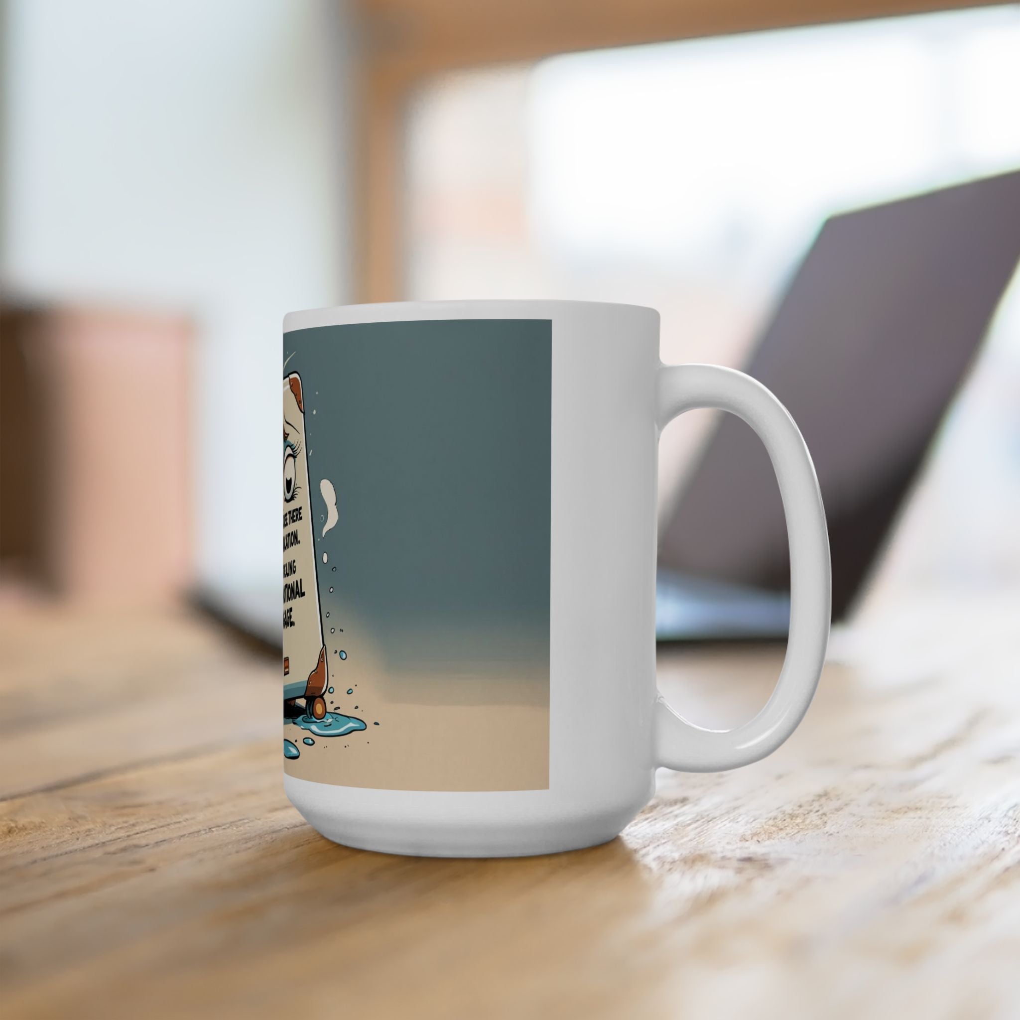 Funny Emotional Baggage Mug, Funny Coffee Cup for Travelers, Gift for Friends, Humorous Travel Mug, Unique Kitchen Decor, Ideal for [...]