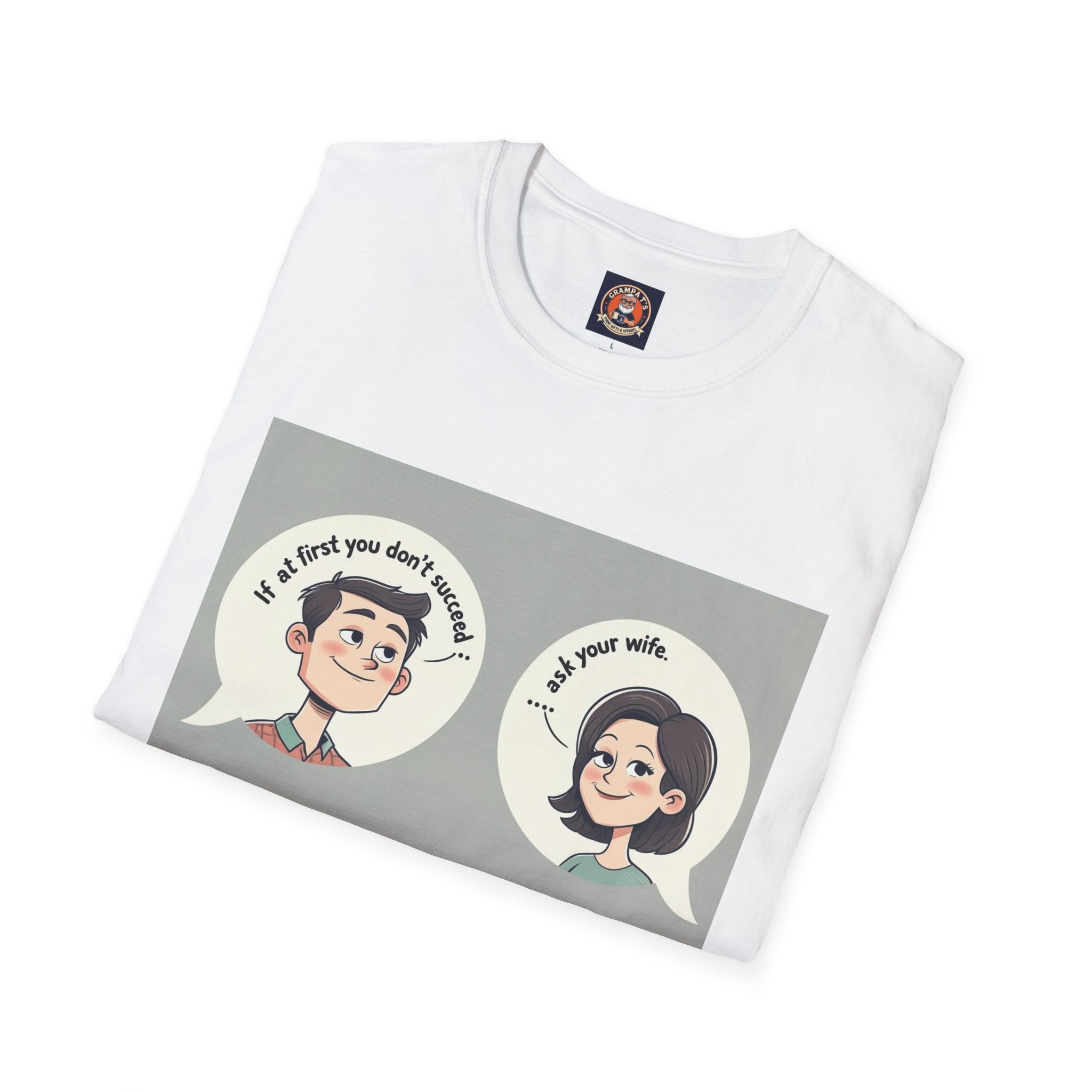 Playful Conversation T-Shirt, Funny Graphic Tee, Unisex Humor Shirt, Casual Wear, Gift for Friends, Quirky Outfit