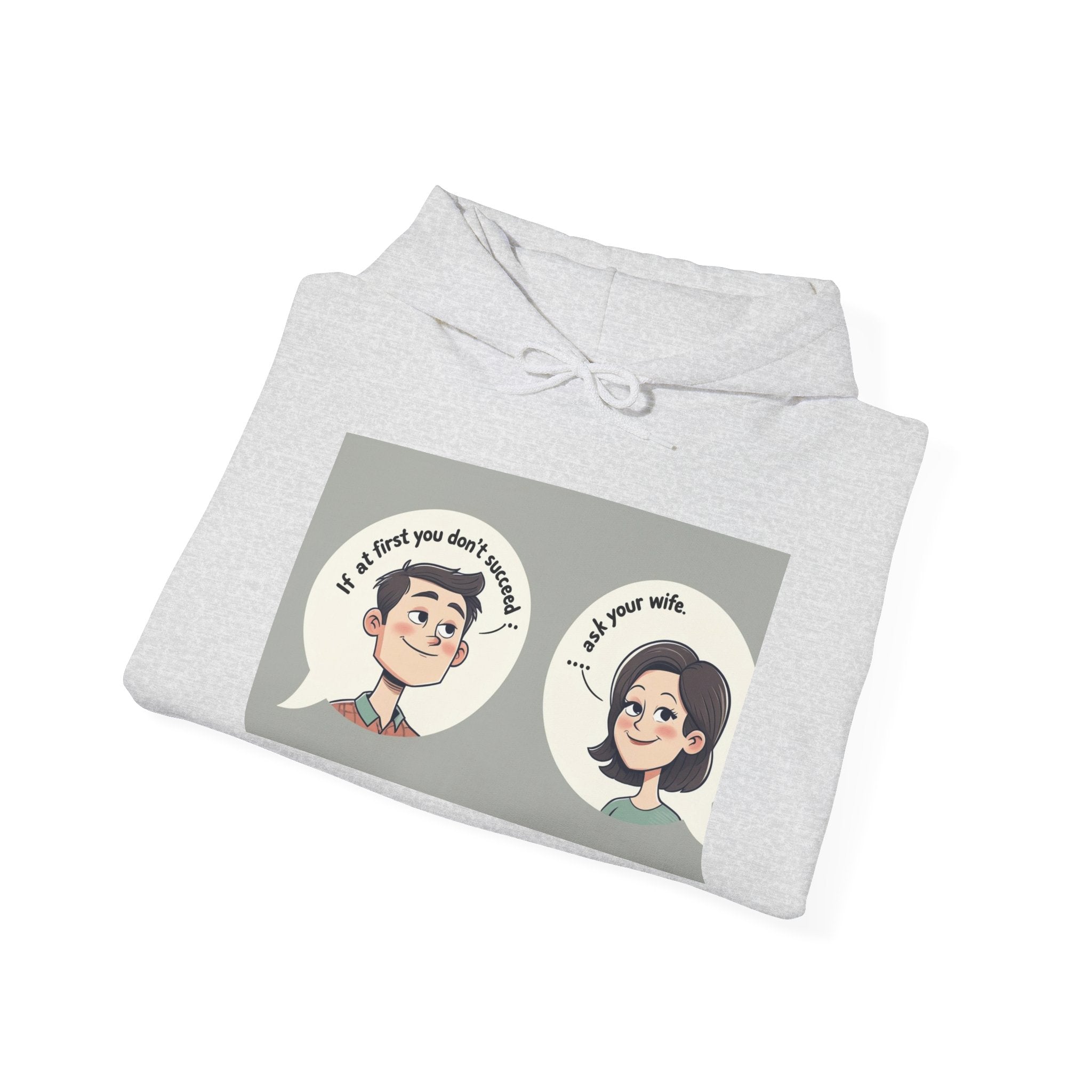 Whimsical Conversation Hoodie - Fun Sweatshirt for Friends, Cozy Gift, Casual Wear, Graphic Pullover, Unisex Apparel